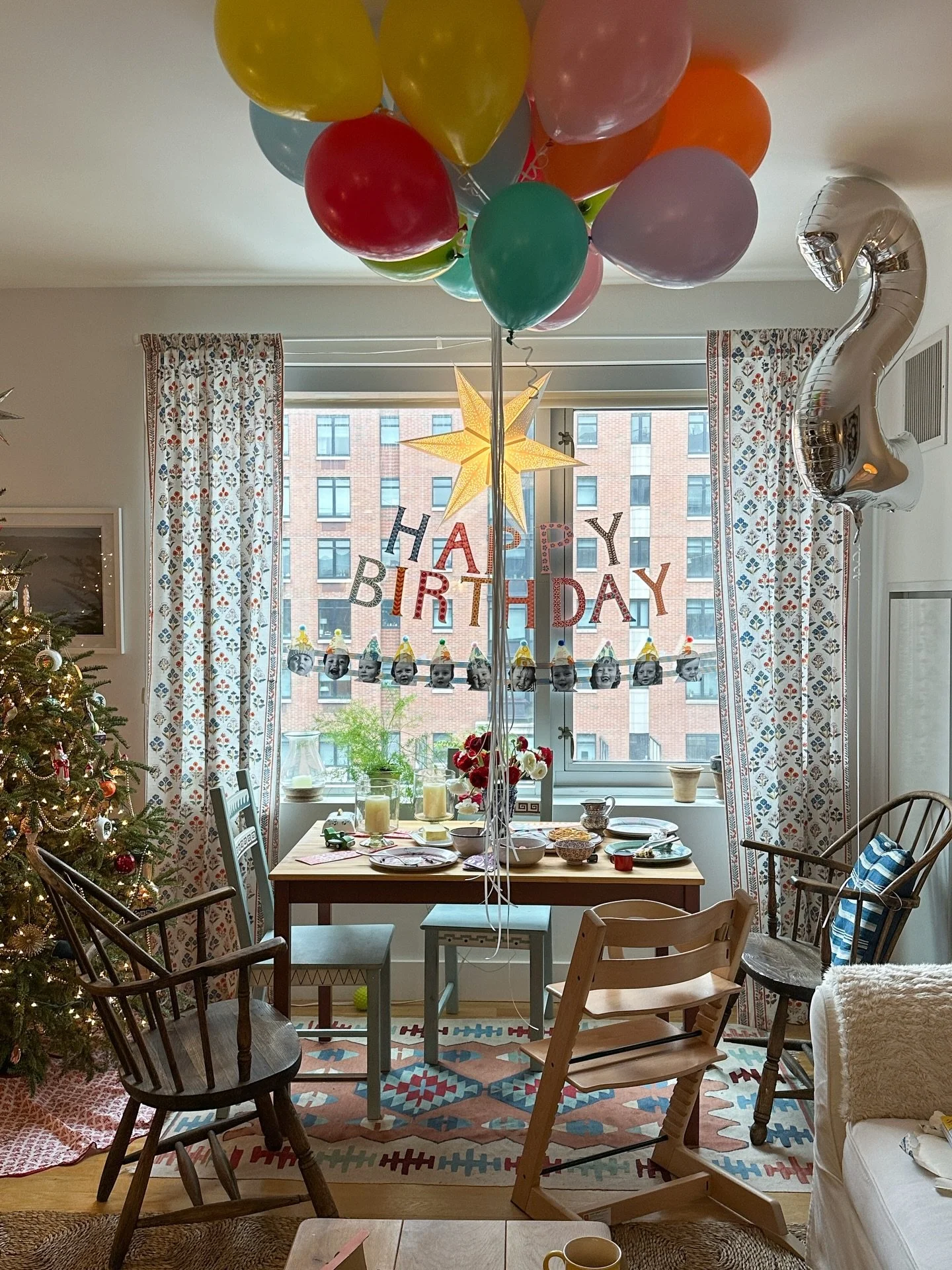 Our sweet boy is TWO 💙🎂🎉 To celebrate we turned our home into a &lsquo;birthday party house&rsquo; complete with all of Arlo&rsquo;s favorite things. We poured our love into every detail from the decorations to the menu because we wanted him to fe