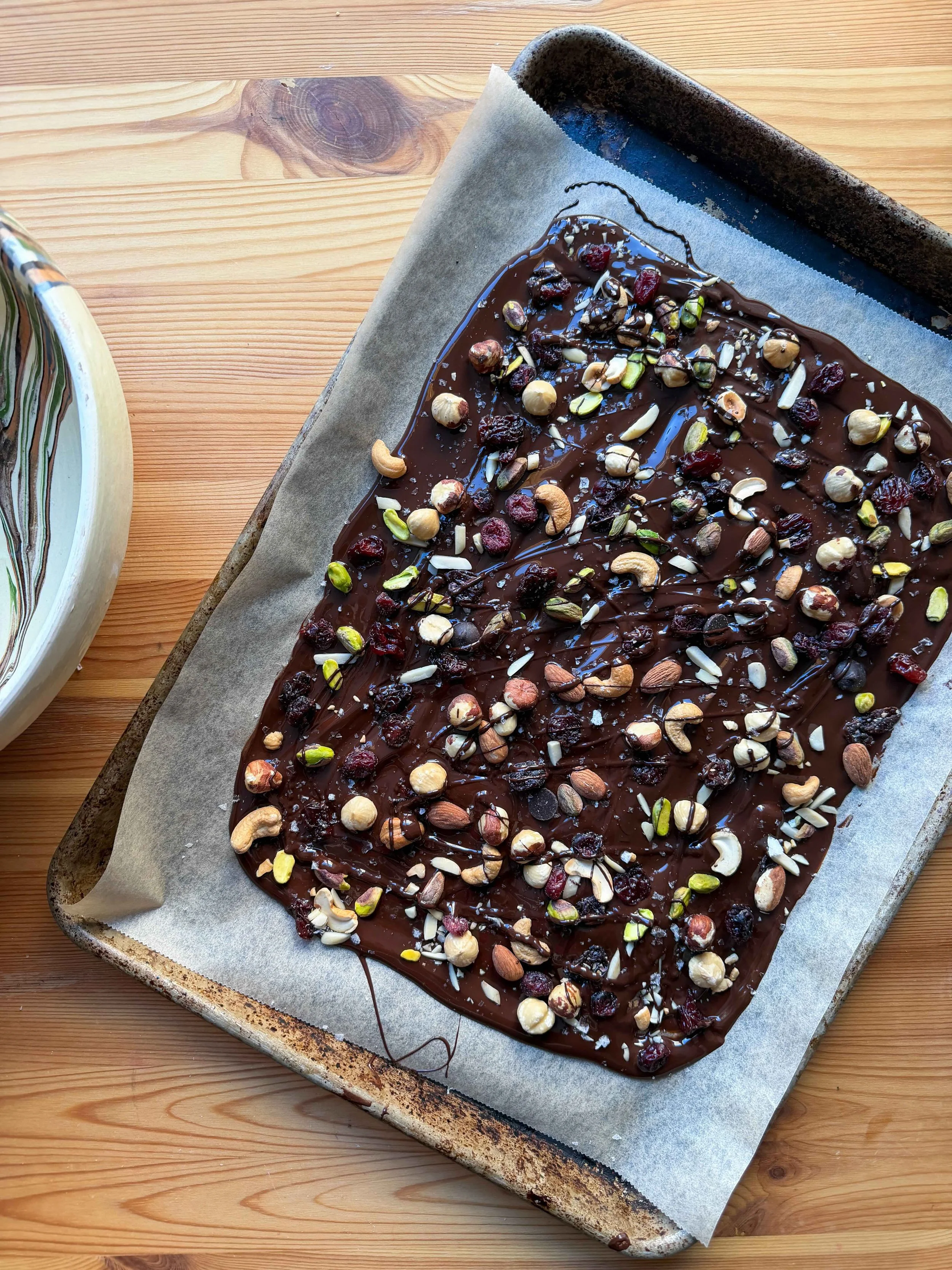 Easy, No-Bake Chocolate Bark Recipe