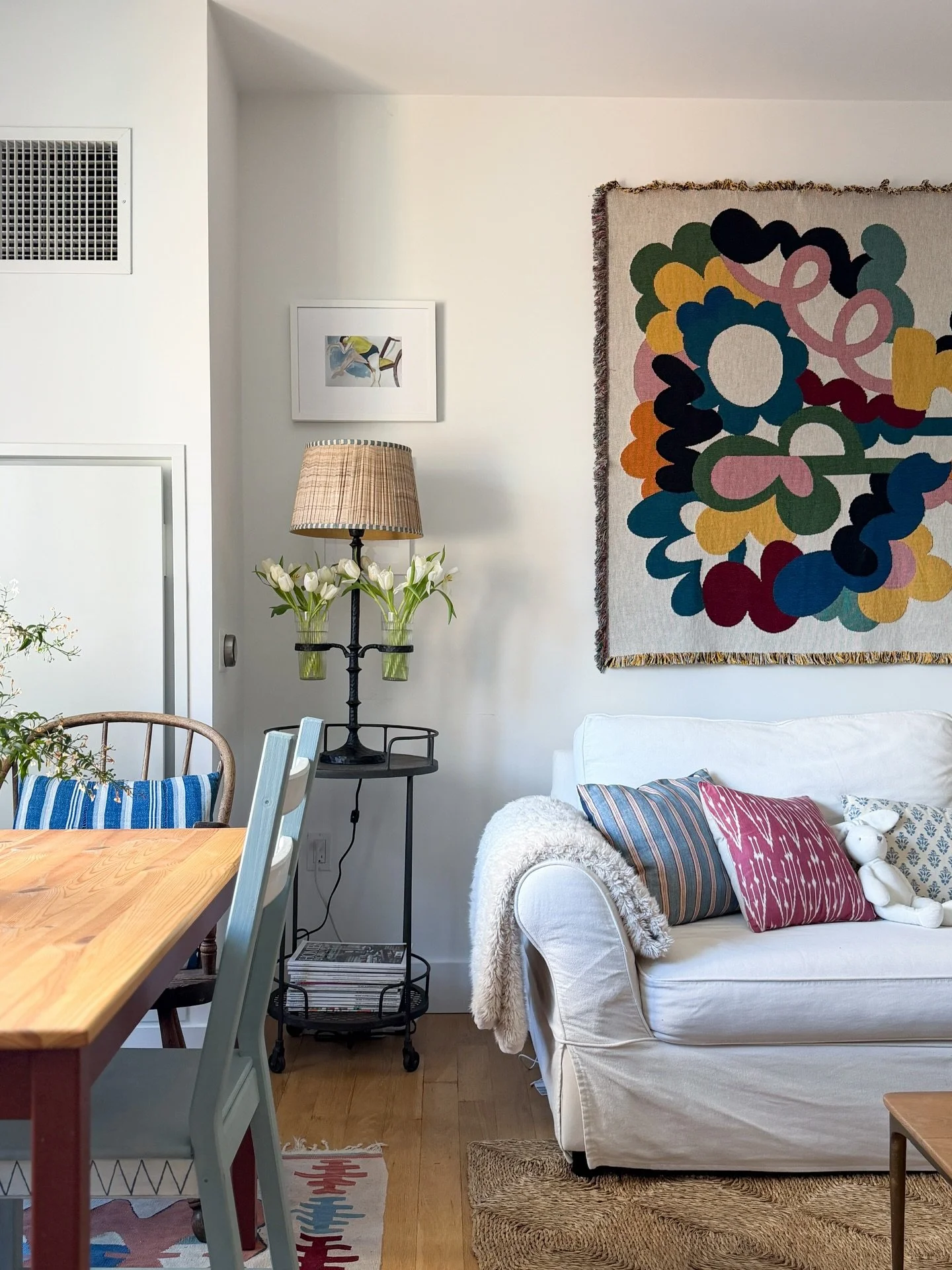 Signs of life, lately 🌱 our home has held us tight during these cold months as we nurtured new life. Now I&rsquo;m eager to start welcoming spring in and spend more time outdoors. There really is a season for everything.