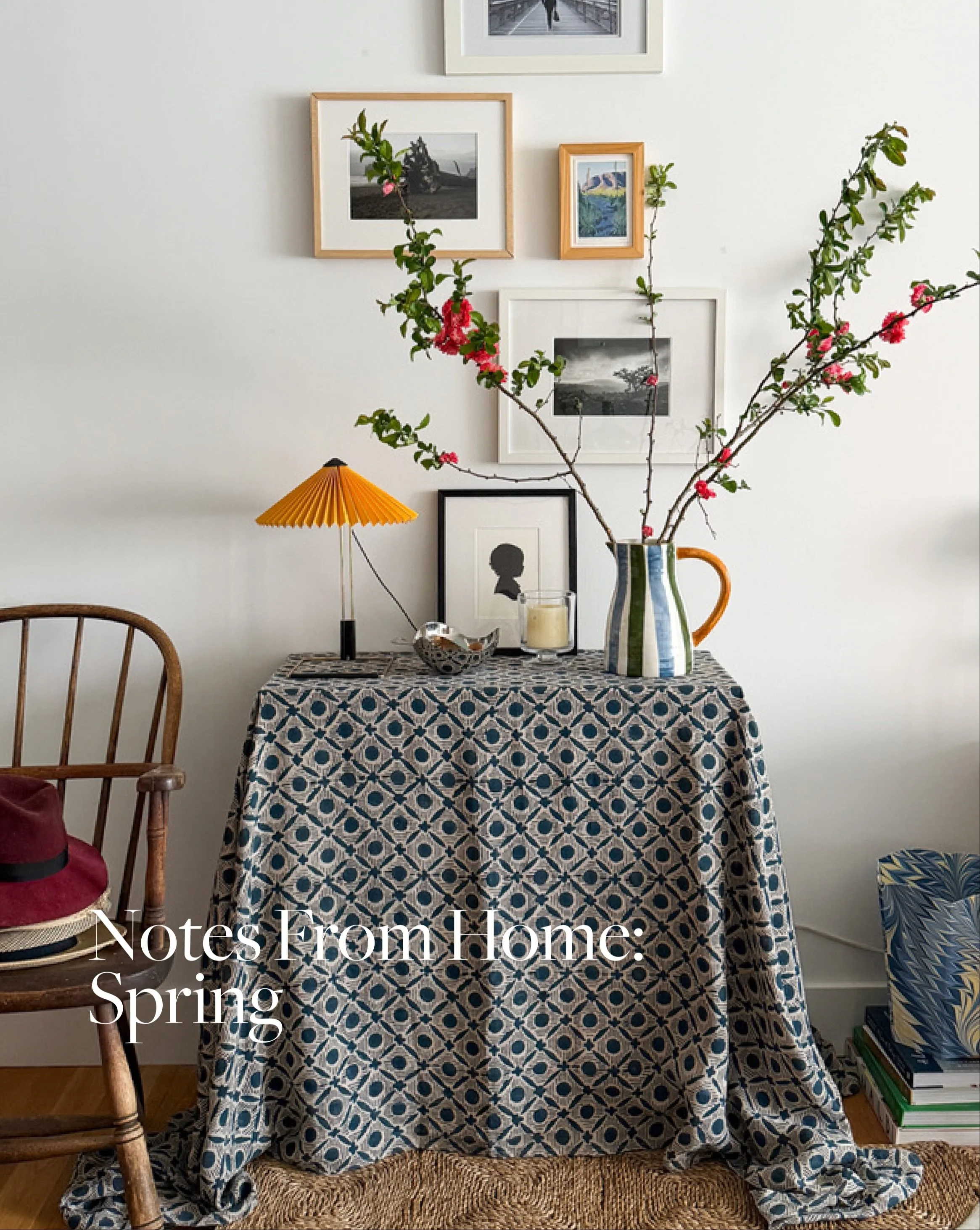 My seasonal newsletter devoted to life at home is live on Substack &mdash; what I&rsquo;m cooking, watching, wearing, and can&rsquo;t stop recommending this spring. Link in bio to read this free edition of Singular.