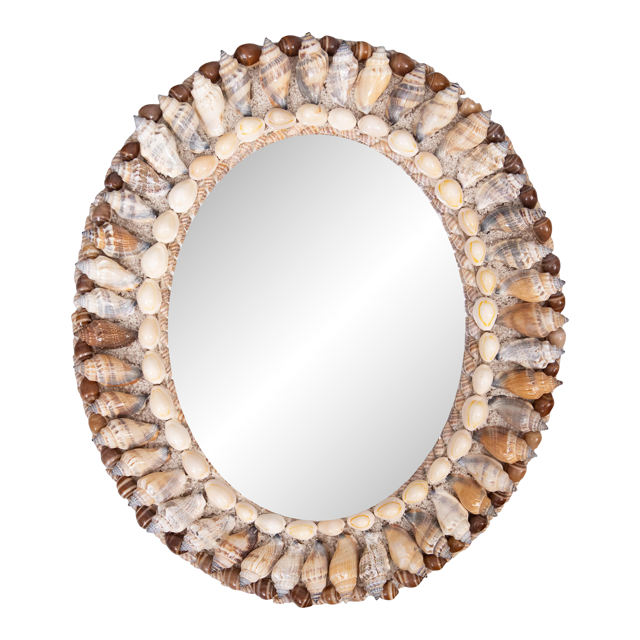 Vintage Seashell Encrusted Mirror ($425 at Charish)