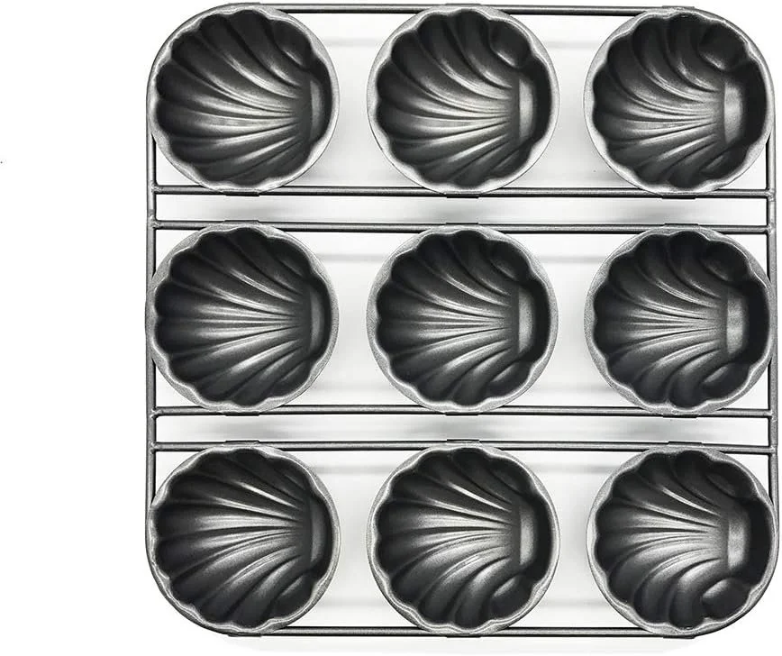 Heavy Duty 9 Cup Madeleine Shell Mold ($12.99 at Amazon)