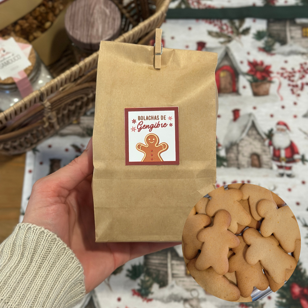 BOLACHAS DE GENGIBRE, canela e laranja | Joana At Home