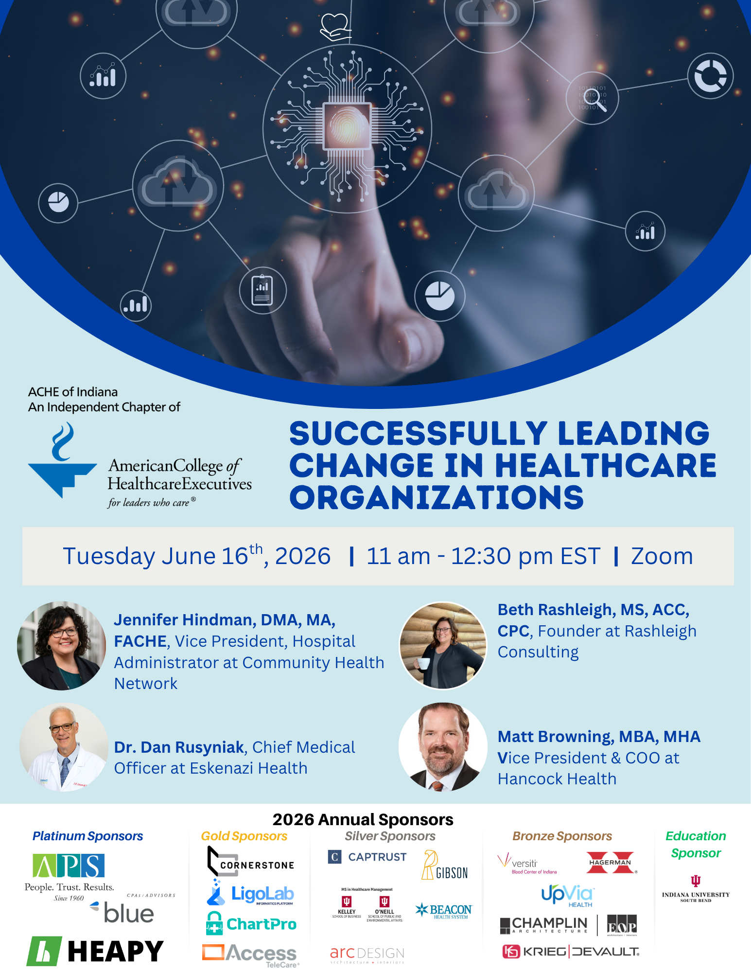 Successfully Leading Change in Healthcare Organizations