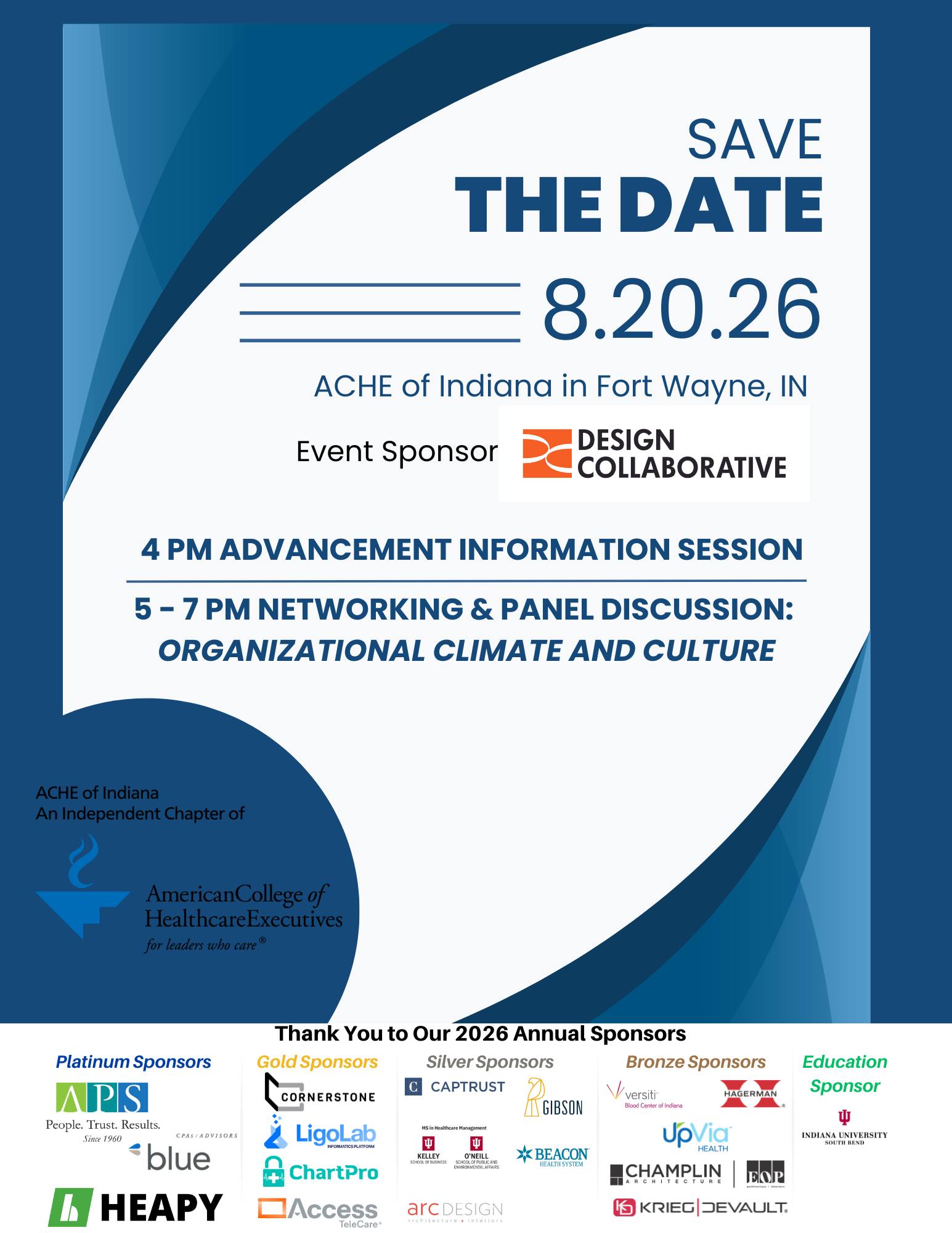 Organizational Climate and Culture Panel &amp; Advancement Information session
