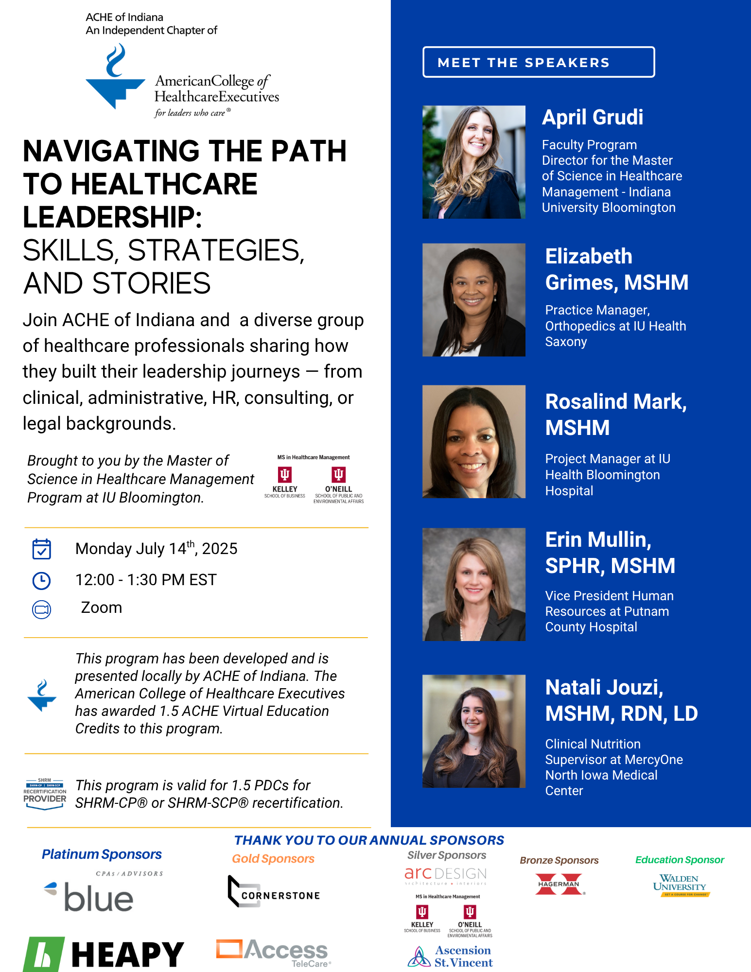 Navigating the Path to Healthcare Leadership: Skills, Strategies, and Stories