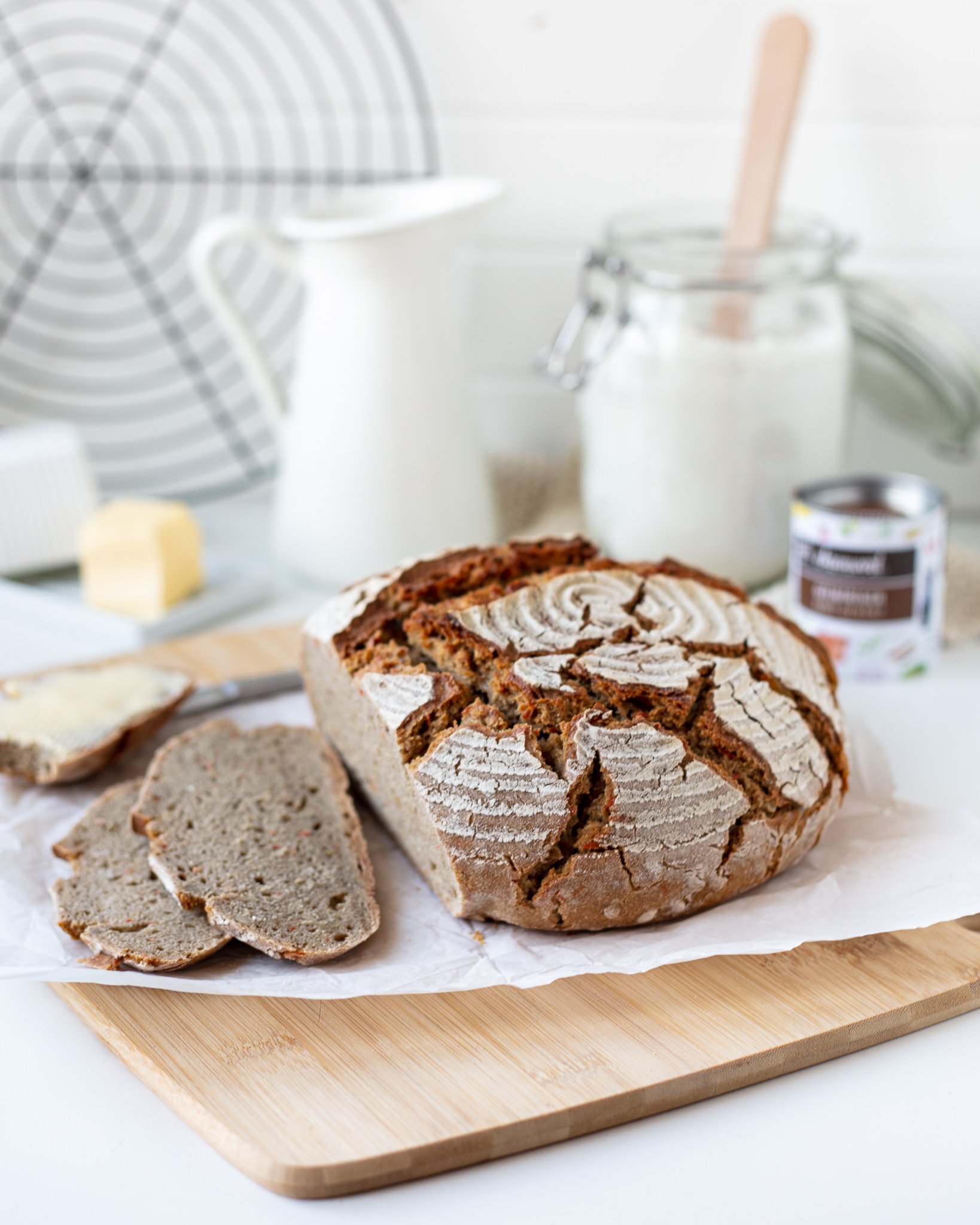 Roggenbrot mit Sonnenblumenkernen — Corine&amp;#39;s cooking