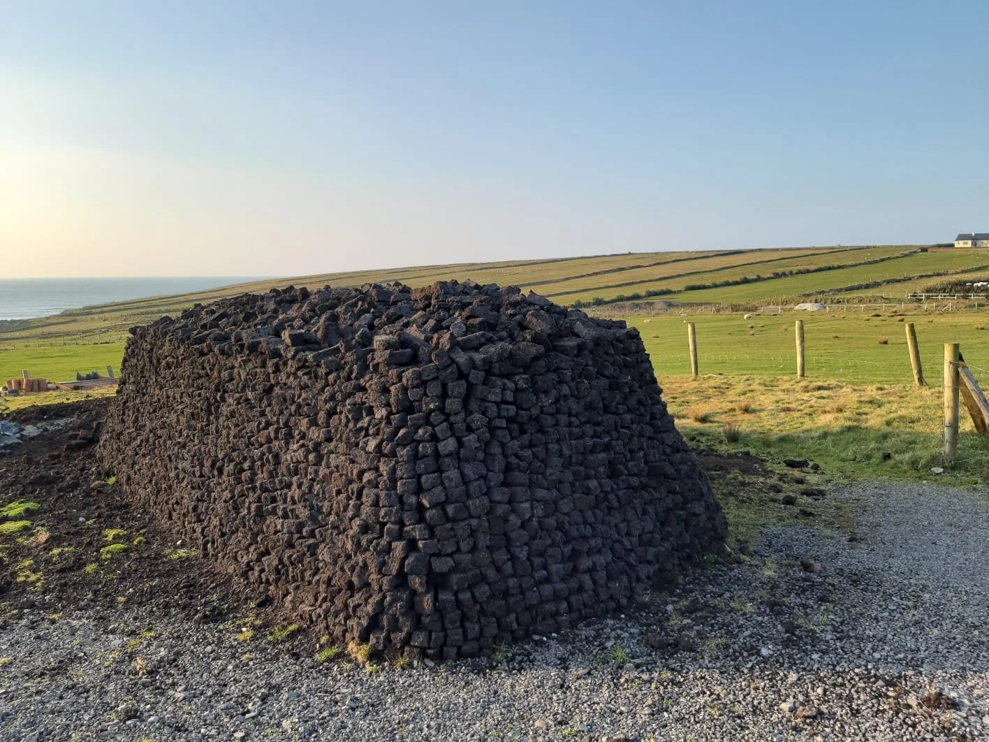  Stack of turf 