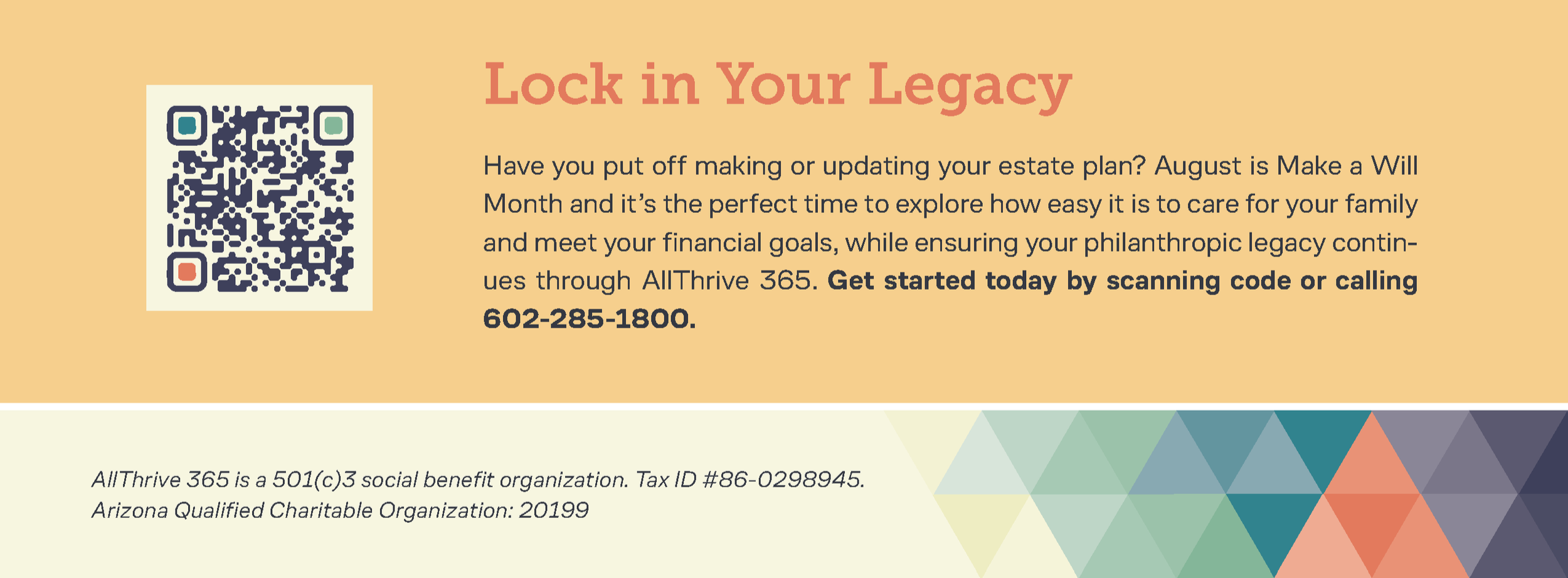 newsletter feature on estate plans