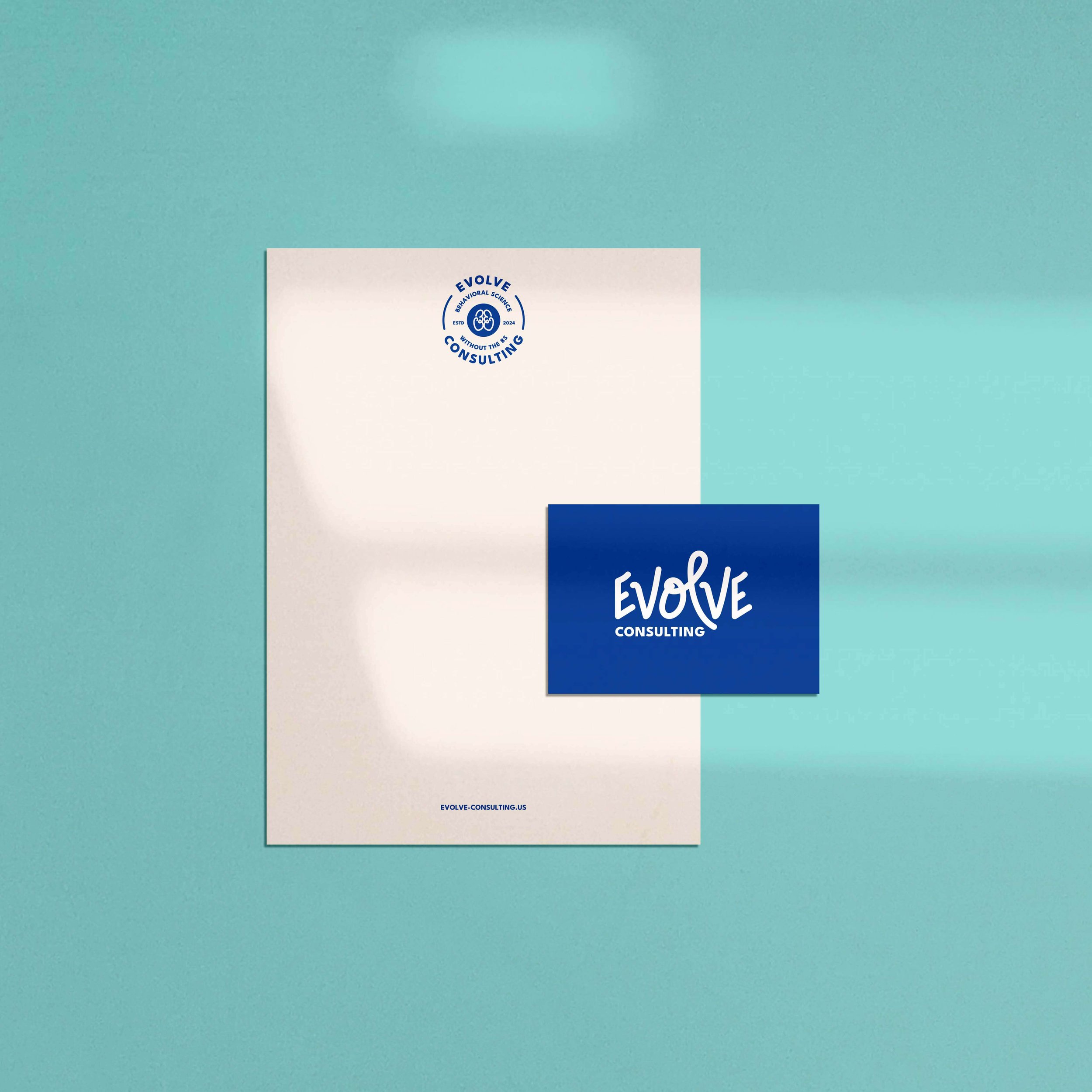 Evolve Consulting branded letterhead