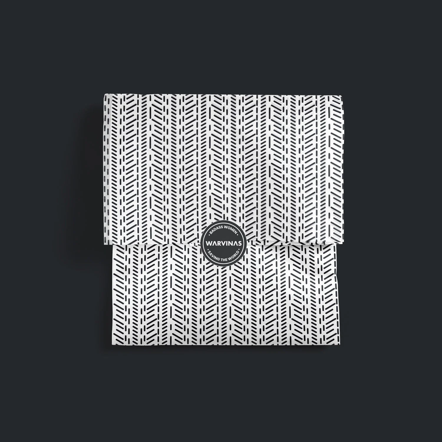 Warvinas tissue paper with sticker