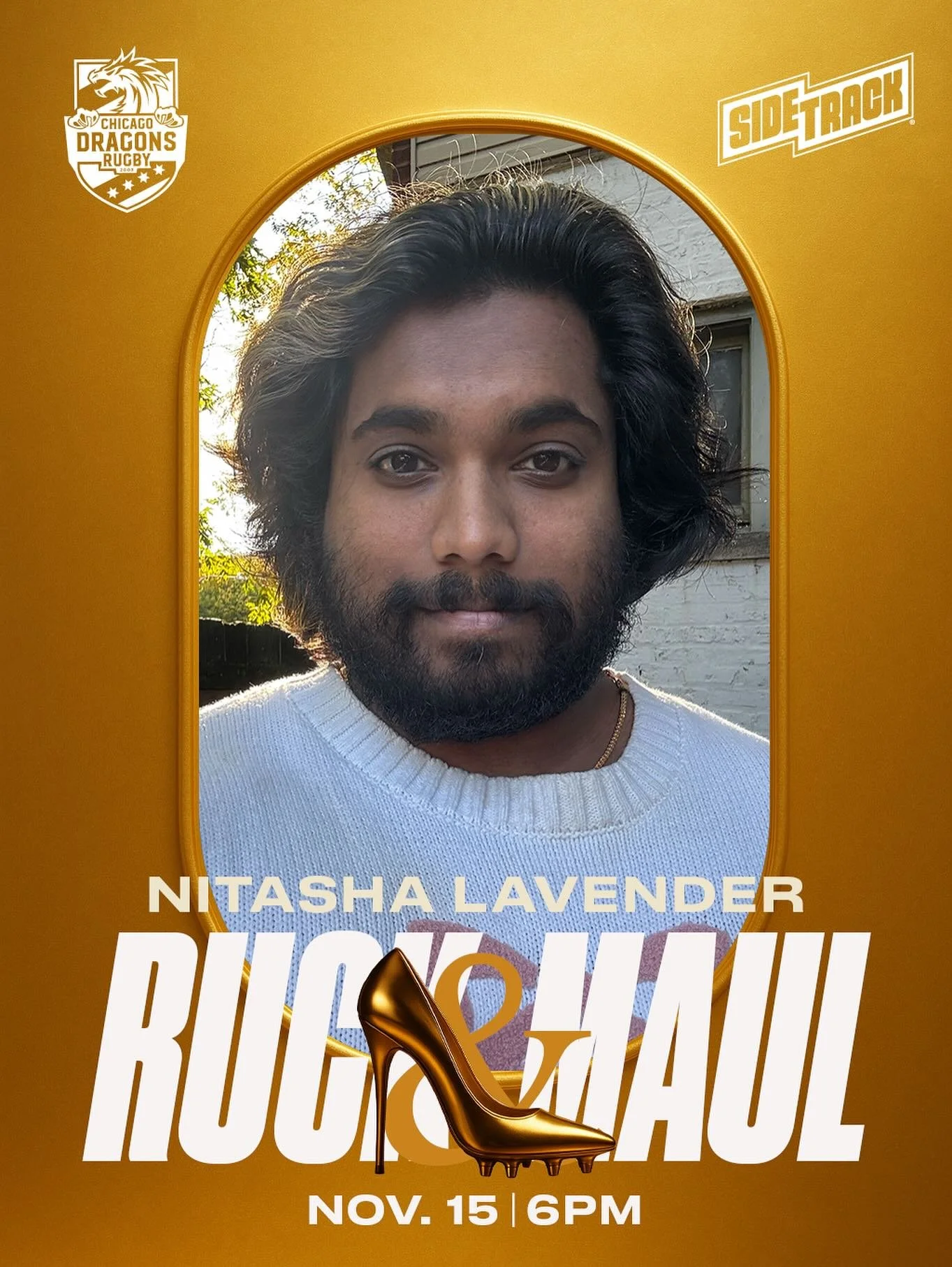 Welcome to the stage, Nitasha Lavender! 

She&rsquo;s the girl-next-door returning to the big stage! She&rsquo;ll turns looks and head with her stunning moves as she snatches the title of Miss Ruck &amp; Maul. 

Ruck &amp; Maul: Fall Ball is hosted a