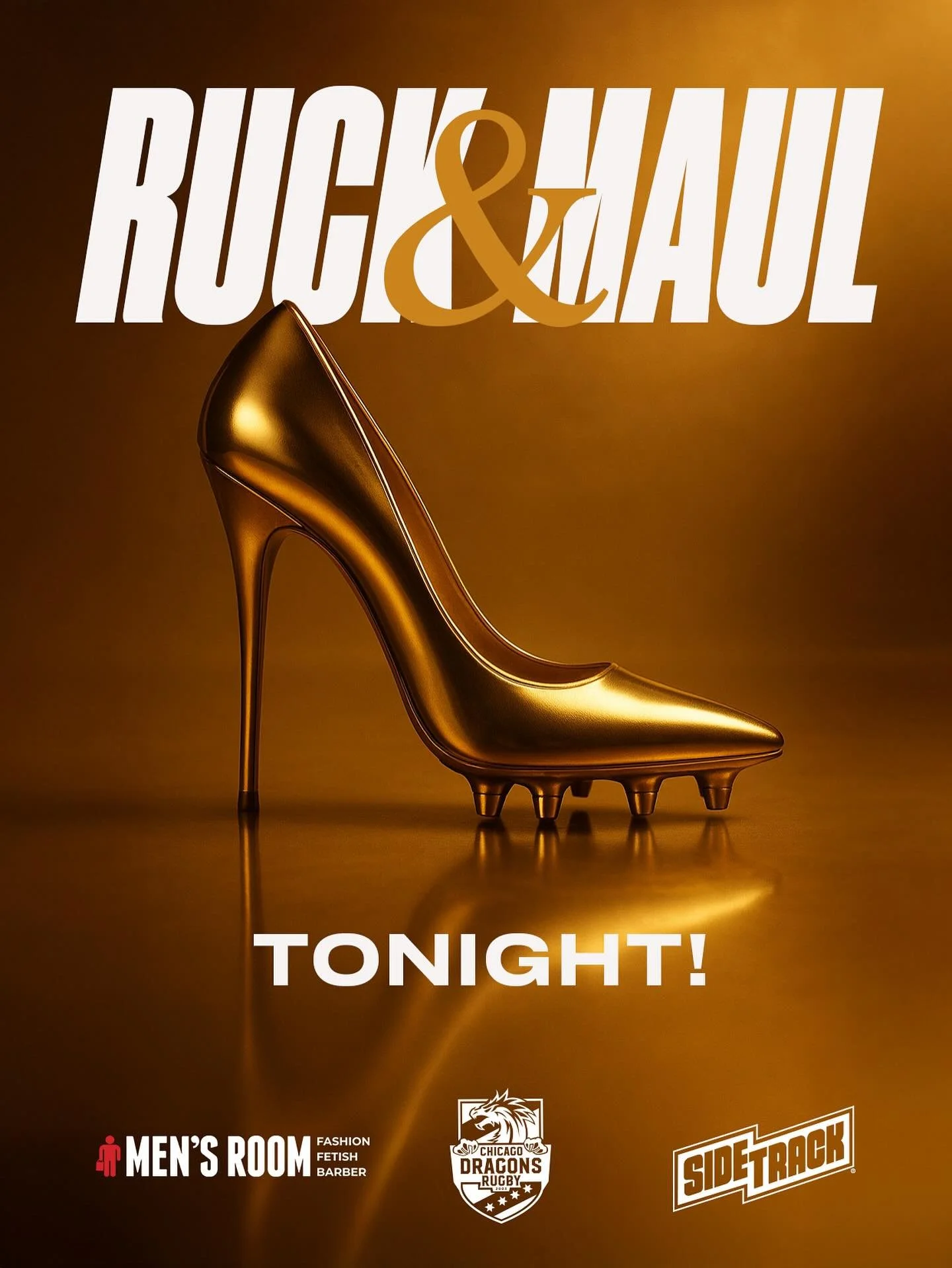 It&rsquo;s showtime, girls. 🍂

Ruck &amp; Maul: Fall Ball takes over @sidetrackbar tonight and presented by @mensroomchicago! The Chicago Dragons are serving sweat, sequins, and fall fantasy realness. Come dressed in your Fall Ball fantasy and join 