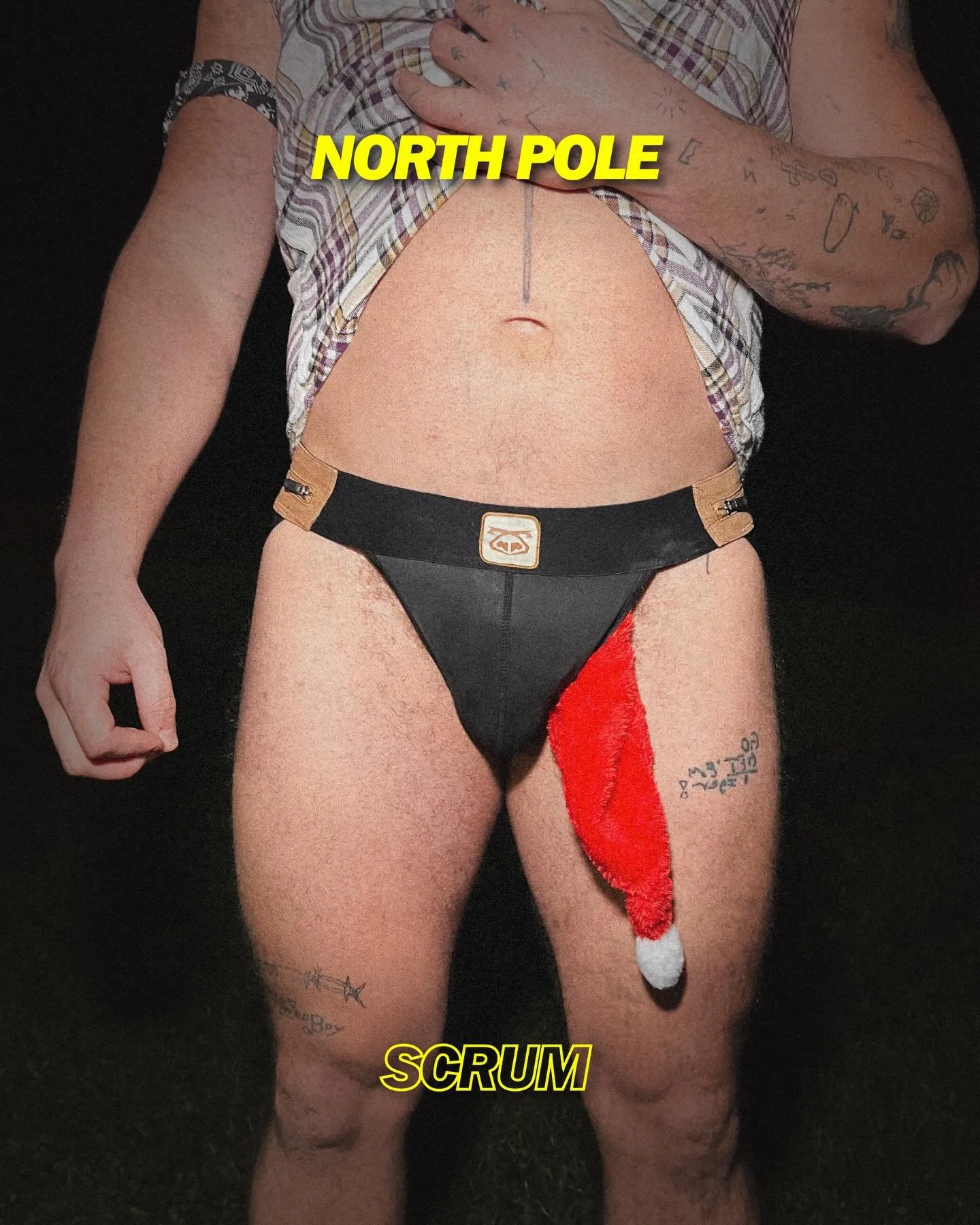 These elves started making trouble at the North Pole. 🎅

SCRUM takes over Jackhammer on Saturday, December 13, serving holiday heat, flannel, and full-blown naughty-list energy.

🏉 GoGo ruggers all night
🔥 Holiday gear encouraged, jockstraps welco