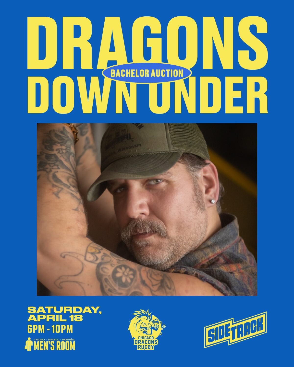 Introducing the first round of our fabulous bachelors, Walter and Troy 🔥Check out their packages at Dragons Down Under, the annual fundraiser supporting the Chicago Dragons!

📍 Sidetrack
📅 April 18 | 6&ndash;10 PM

Dragons Down Under features hunk