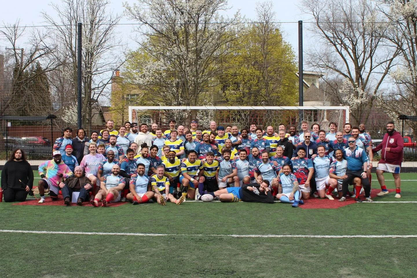 The Dragons hosted our neighbors from Milwaukee and had one amazing day of rugby. Thank you @mkebeerbaronsrfc for coming down and playing a hard fought match. The Dragons kick off the season with a win but it&rsquo;s a long road to Bingham!