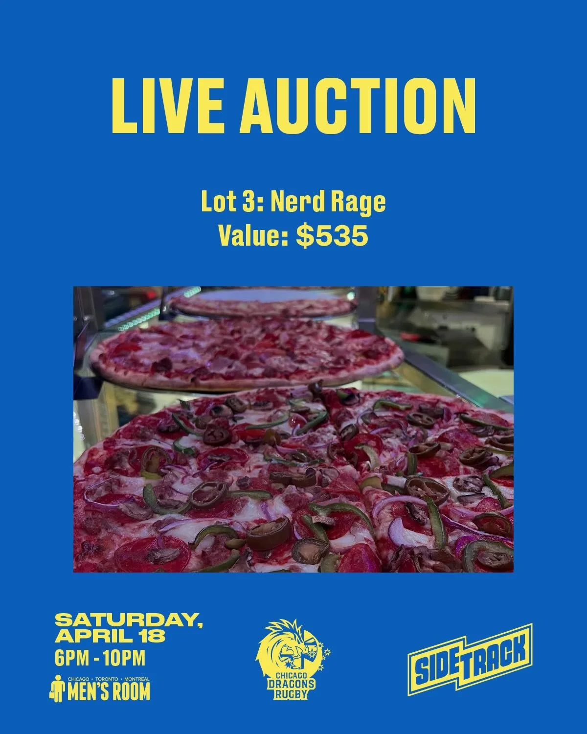 🔥 Another day, another look at our huge packages 🔥

LOT 3: Nerd Rage
✨ @biggaysals Pizza Party 
✨ @barrys 5-pack Workout Pass 
✨ @dicedojo Gift Card 

Total value: $586

LOT 4: Market Gays
✨ @circuitmom VIP Market Days Dancy Party Passes x 4 
✨ @me