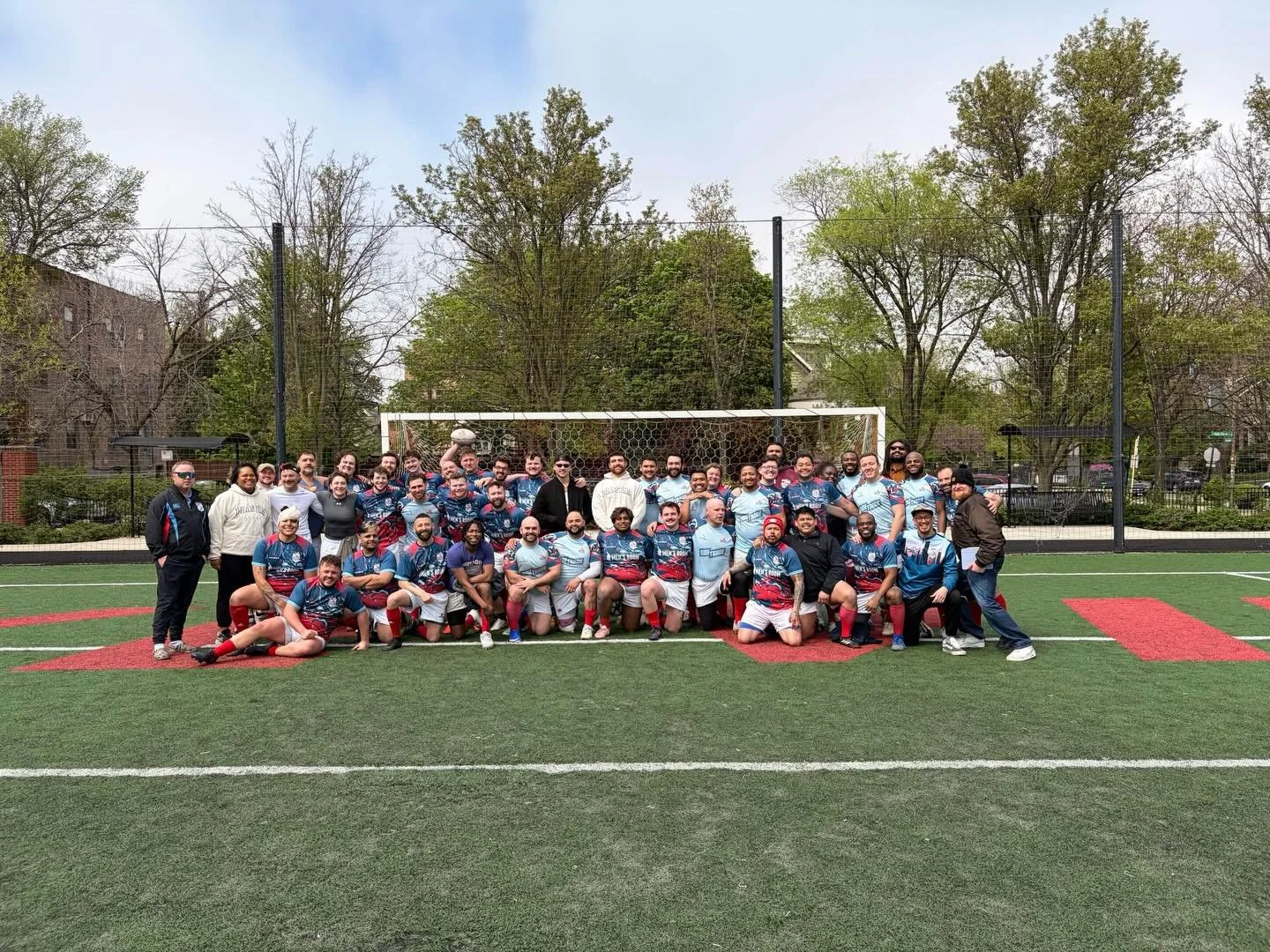 Thanks to everyone who came out this past weekend for our match against the @kenosha_mammothsrfc! Great game overall hut it was especially exciting that our incredible forwards captain Matt got his first try with the Dragons! 

Only a few more chance