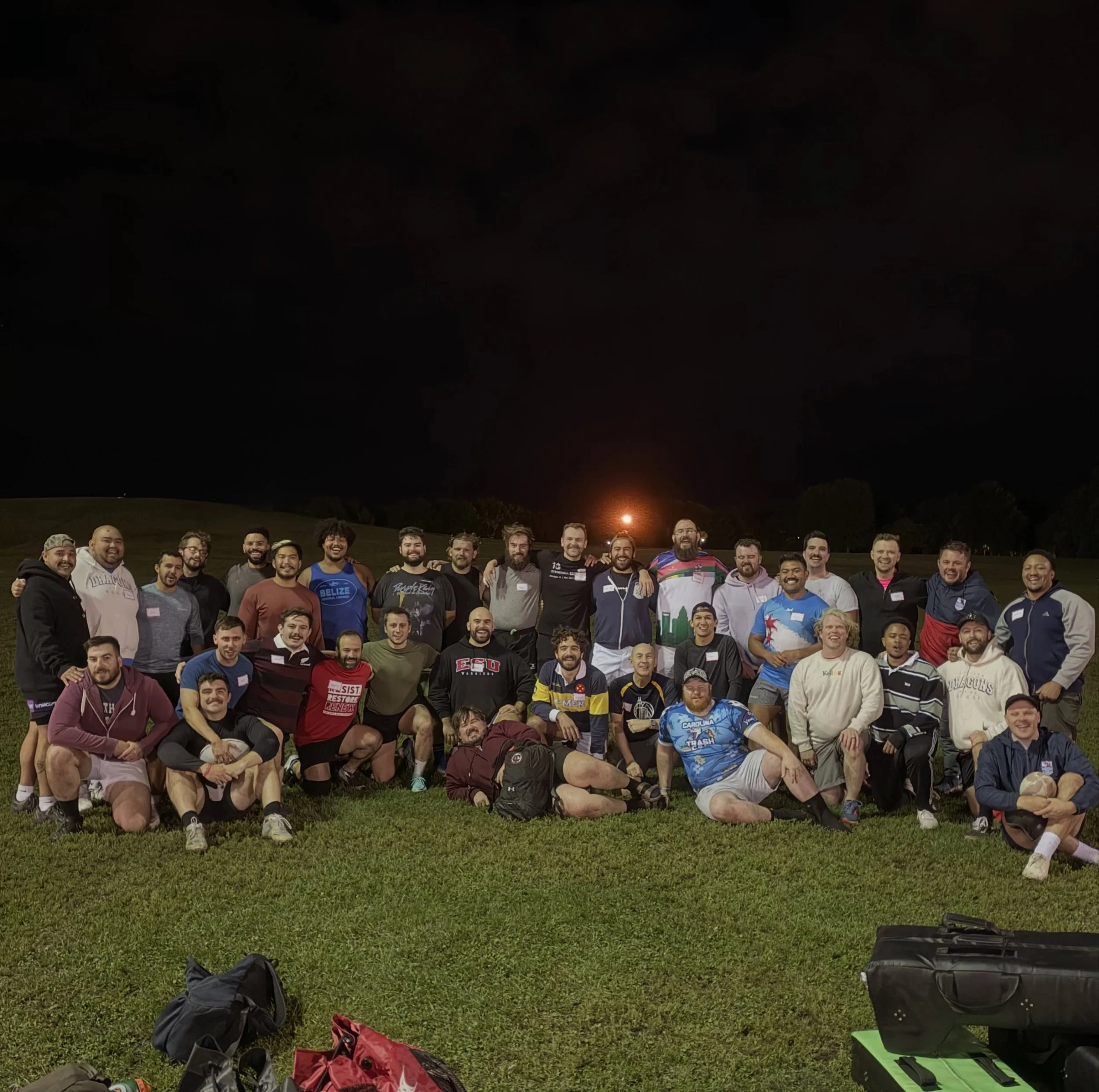 The Dragons welcomed rookies tonight during Rugby 101. They got to learn some basic passes, rucking, and defense positioning. They also had a little scrimmage against the vets and won. Excited to see where this Fall class will go! We come back on Thu