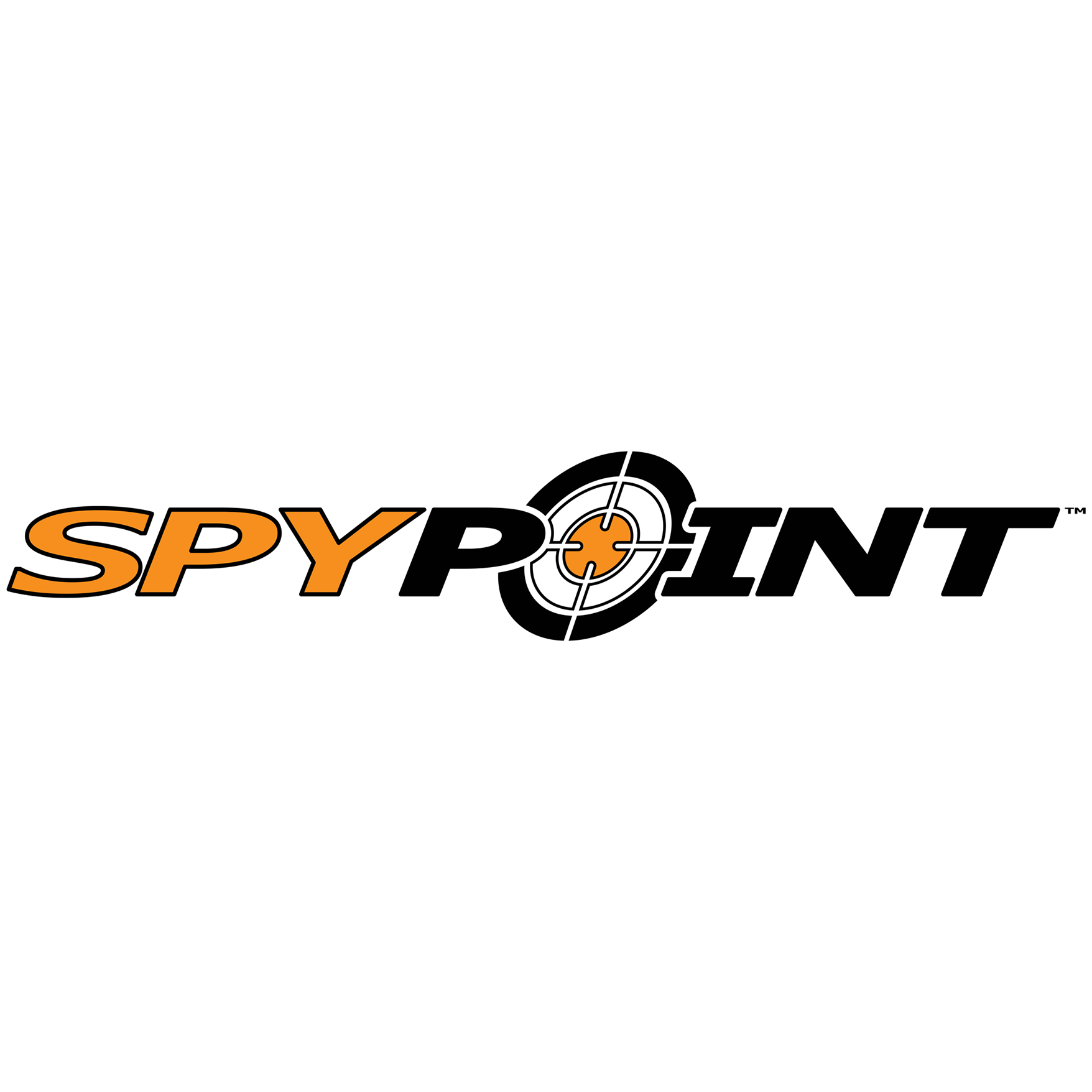 The logo of Spypoint with the word 'SPY' in orange and 'POINT' in black, with a target symbol integrated into the letter 'O'.