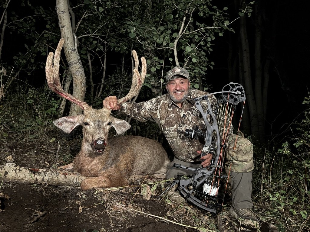 We Bowhunted Management Velvet Mule Deer in Utah!