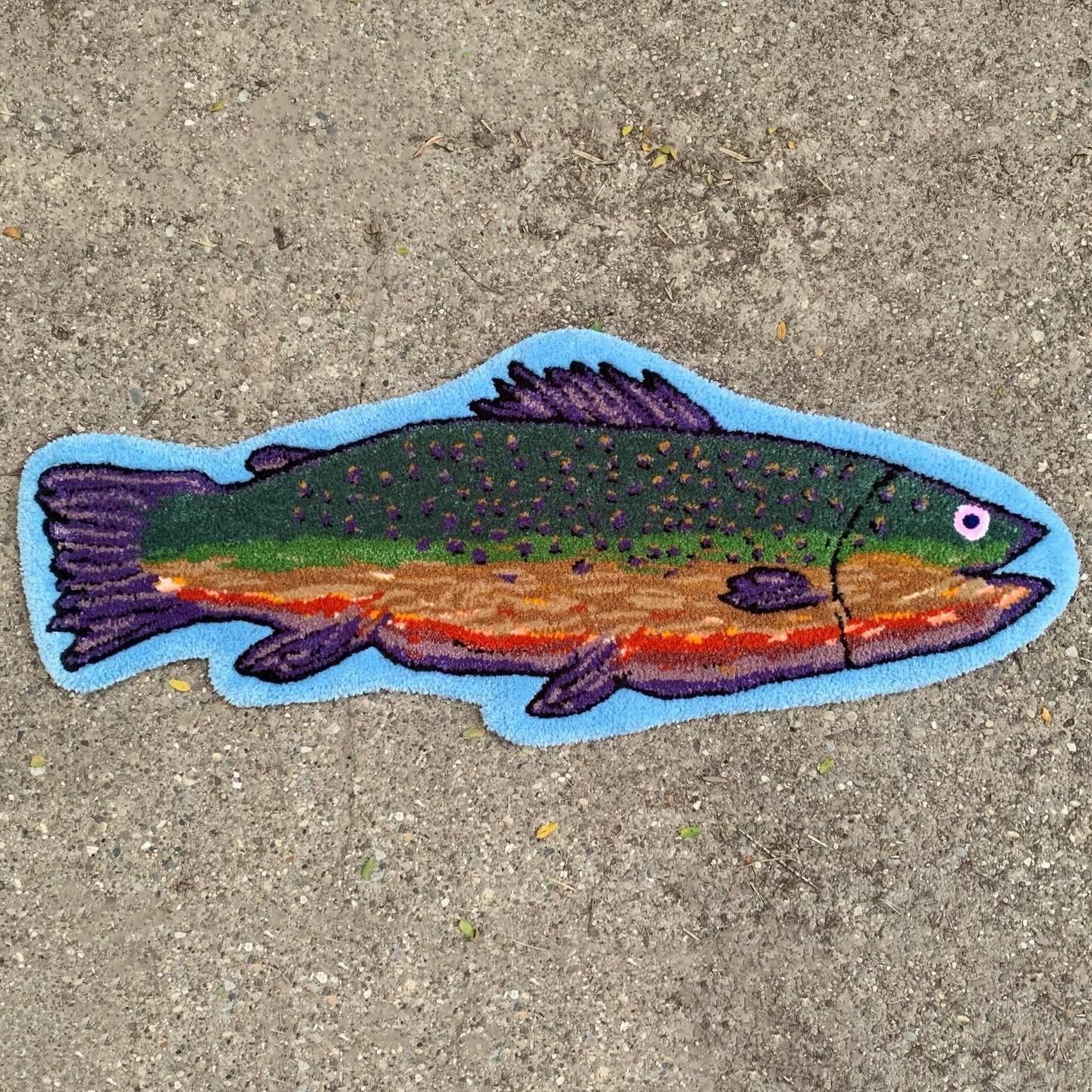 Fish out of water &hellip; 
35&rdquo; x 14&rdquo;