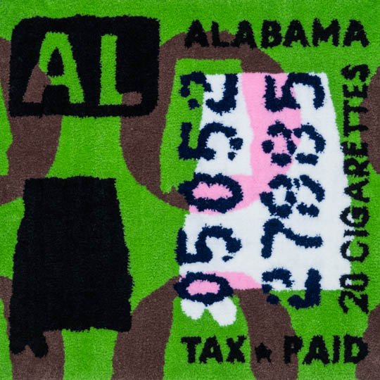 Alabama (tobacco) tax tufting print, small