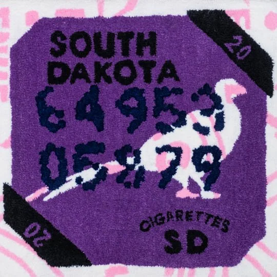South Dakota (tobacco) tax tufting print, small