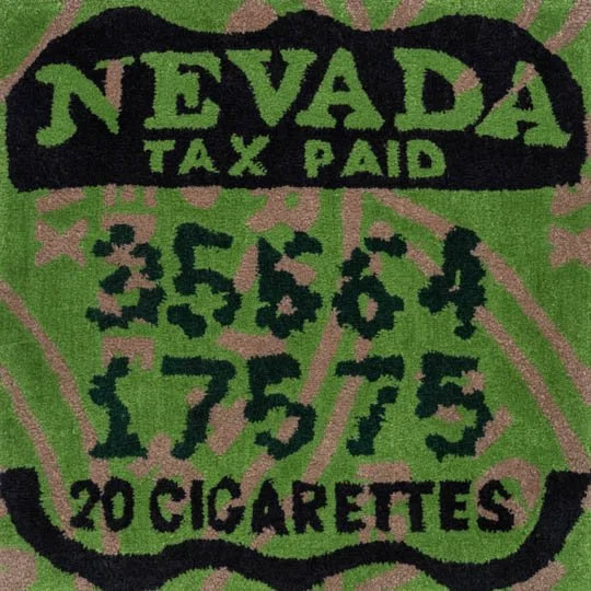 Nevada (tobacco) tax tufting print, small