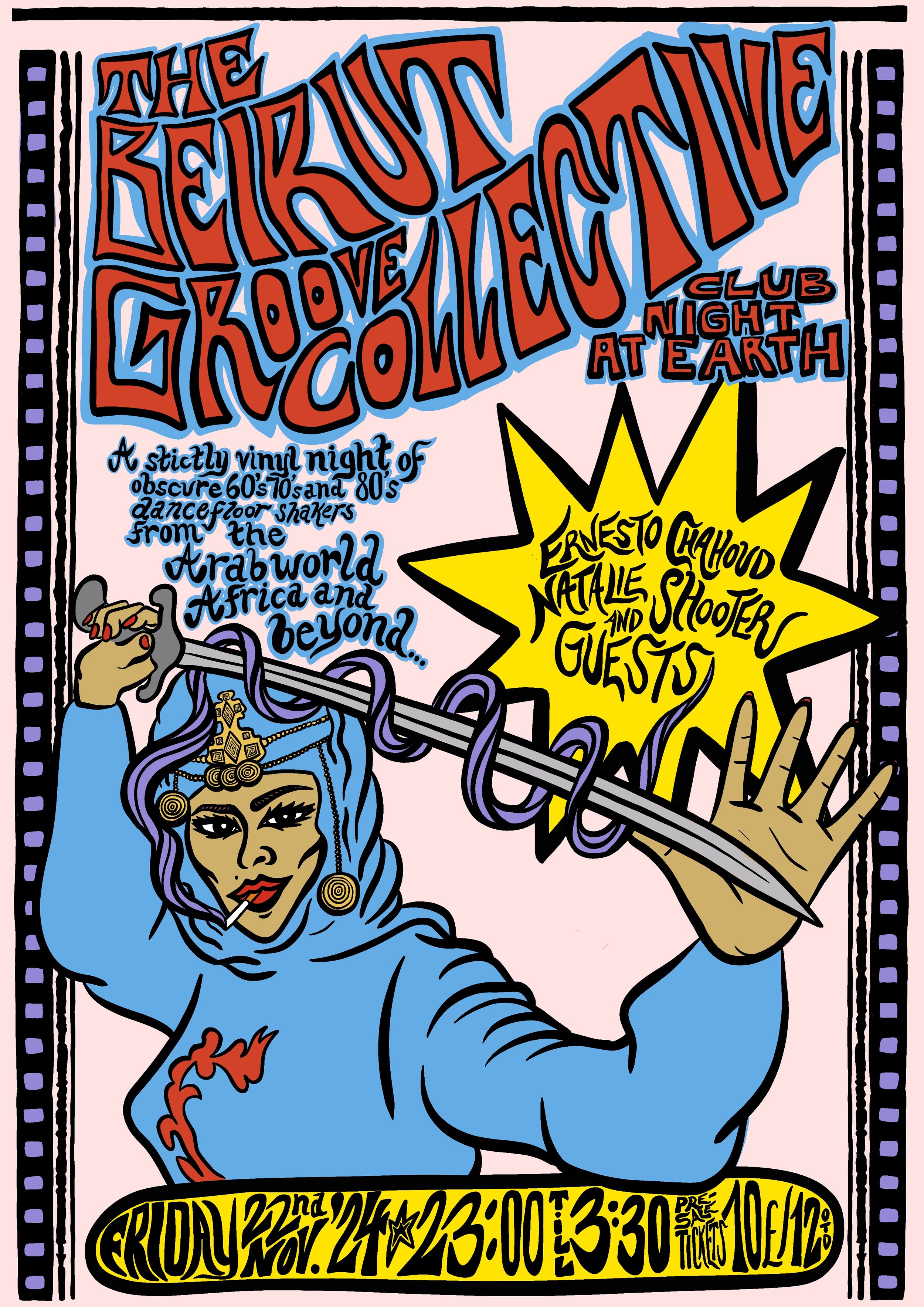 Beirut Groove Collective Poster Collection