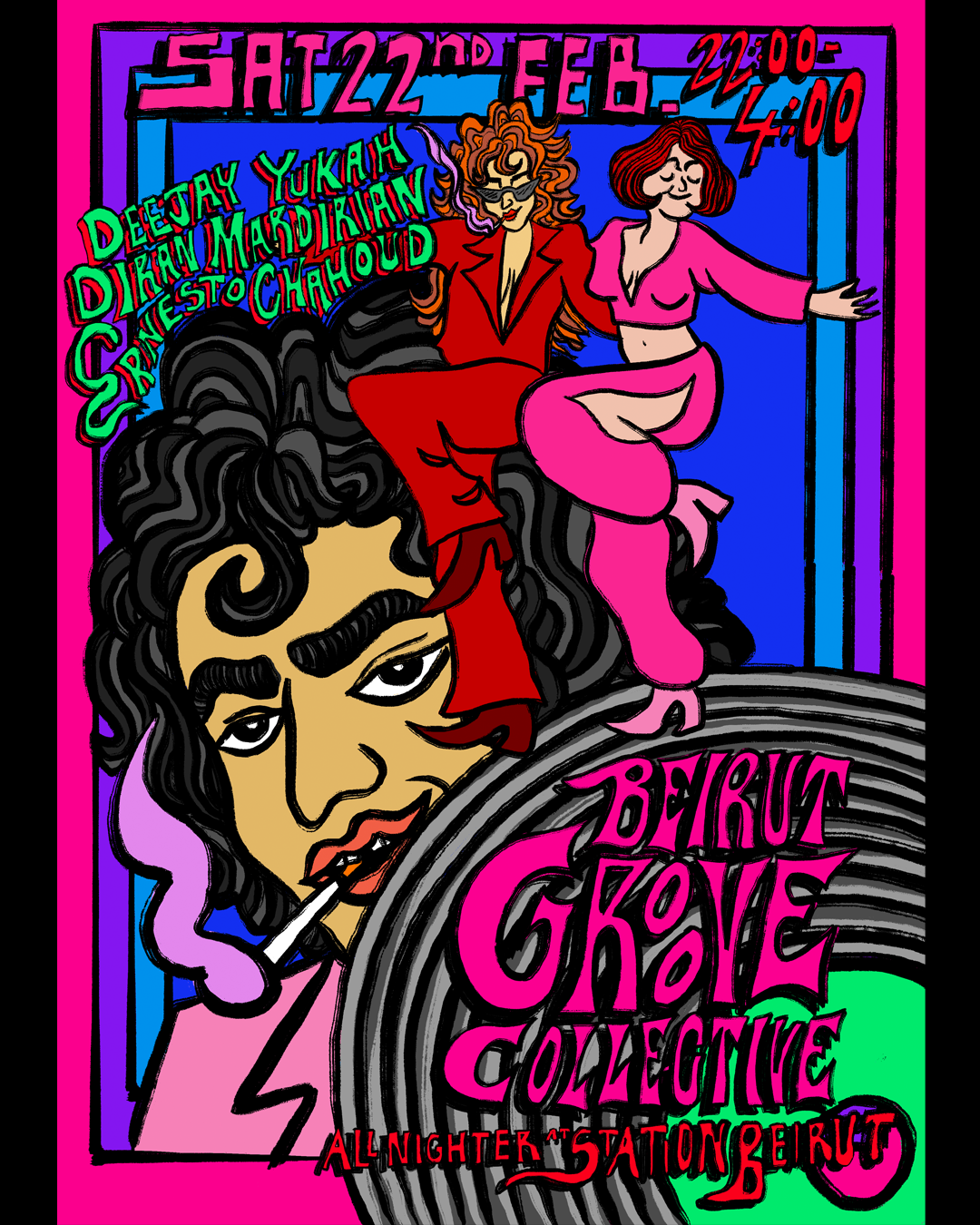 Beirut Groove Collective Poster Collection