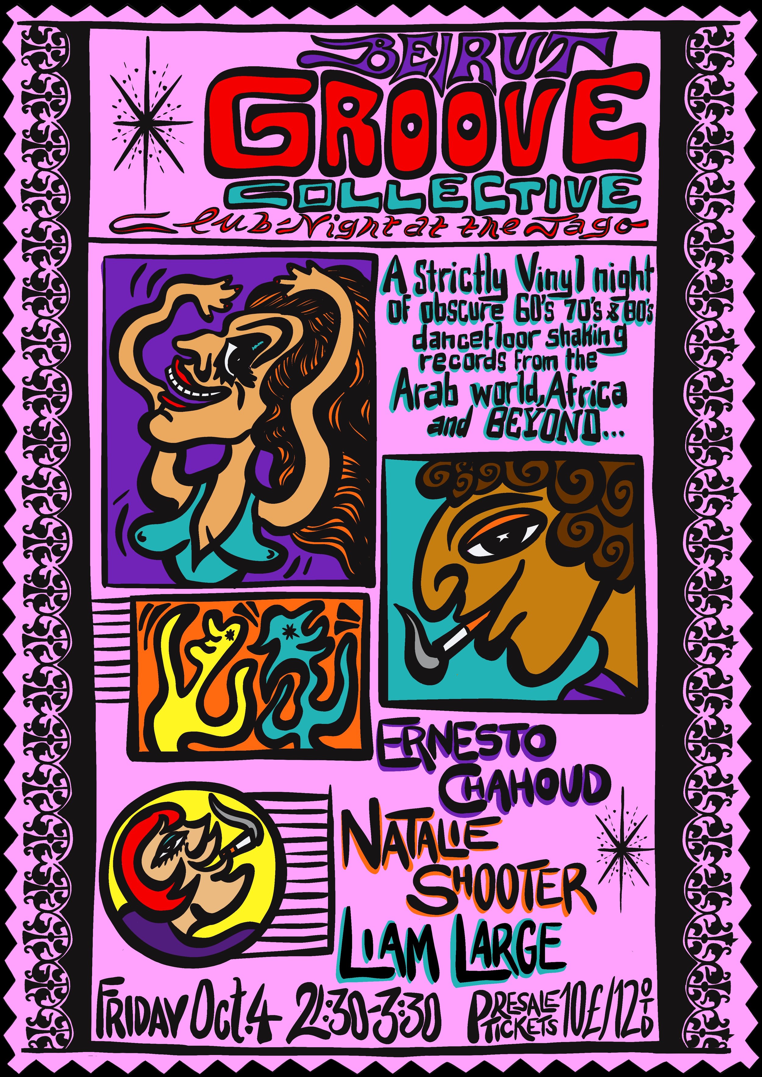 Beirut Groove Collective Poster Collection
