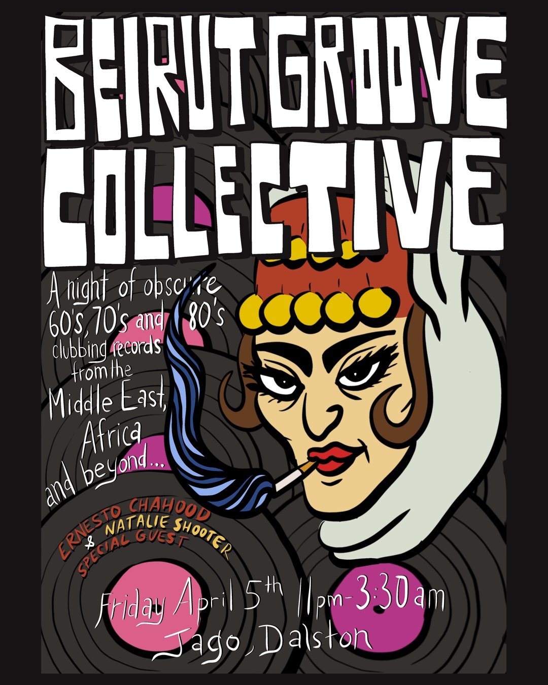 Beirut Groove Collective Poster Collection