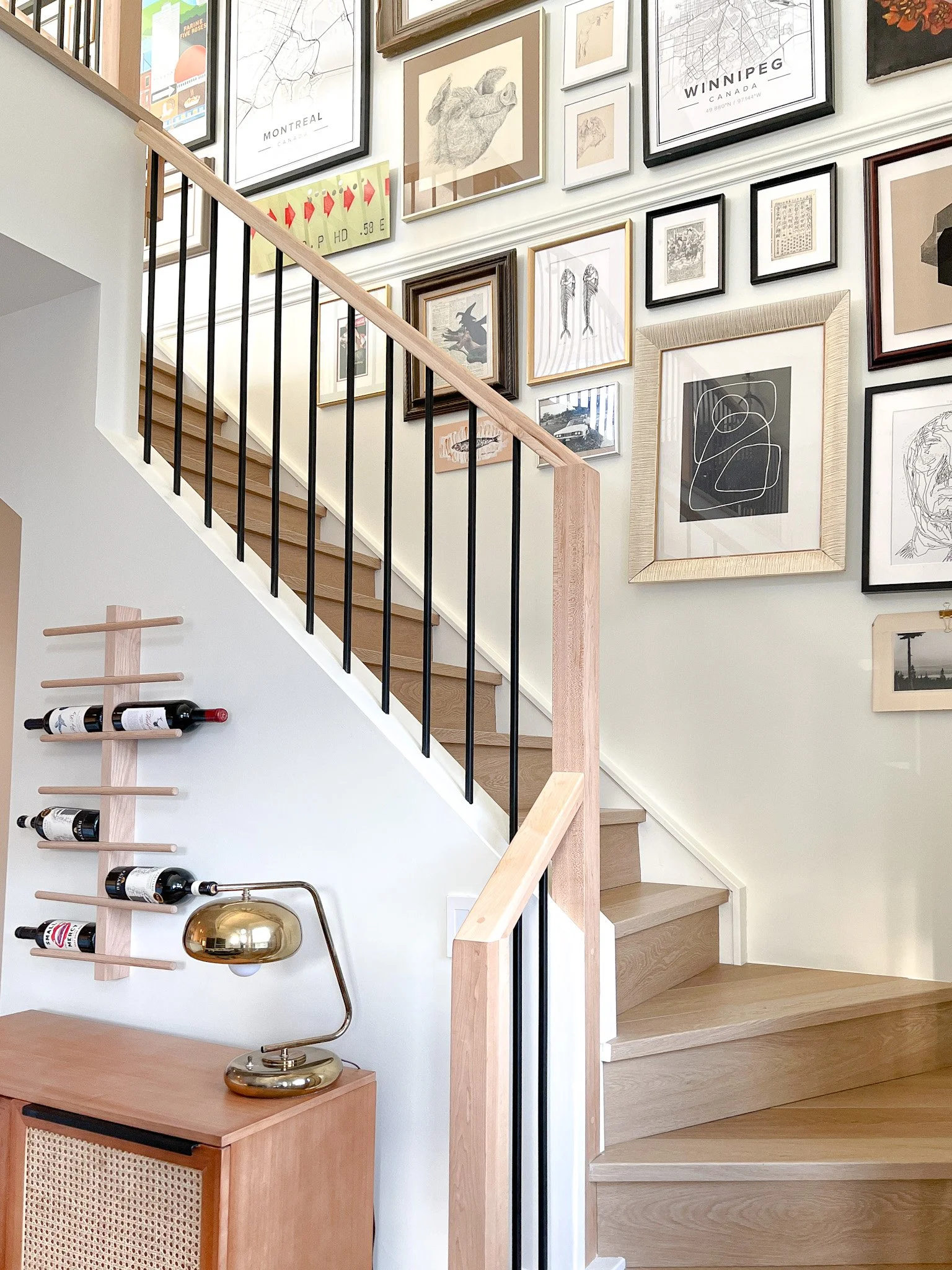 feature gallery art wall