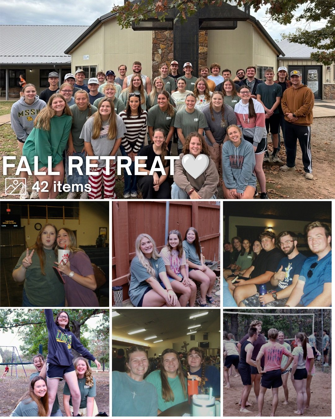 Fall Retreat 2026 was amazing! The Lord showed up in great ways, and Koinonia is ready to reach our acres!