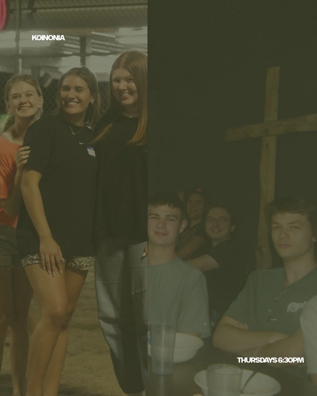 Koinonia is tonight at 6:30pm!!! 

Bring a friend and be encouraged with the Word 🙌