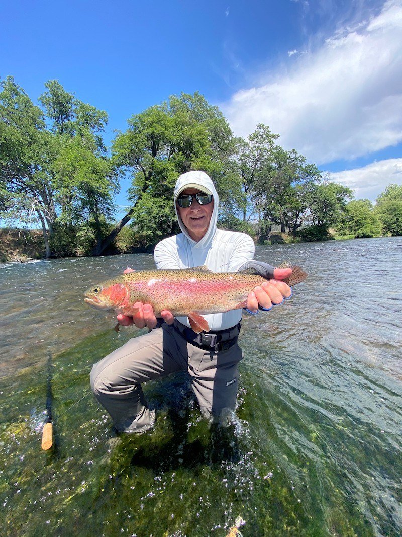 Fishing on Hat Creek - Wild Rainbow & Brown Trout - Reel