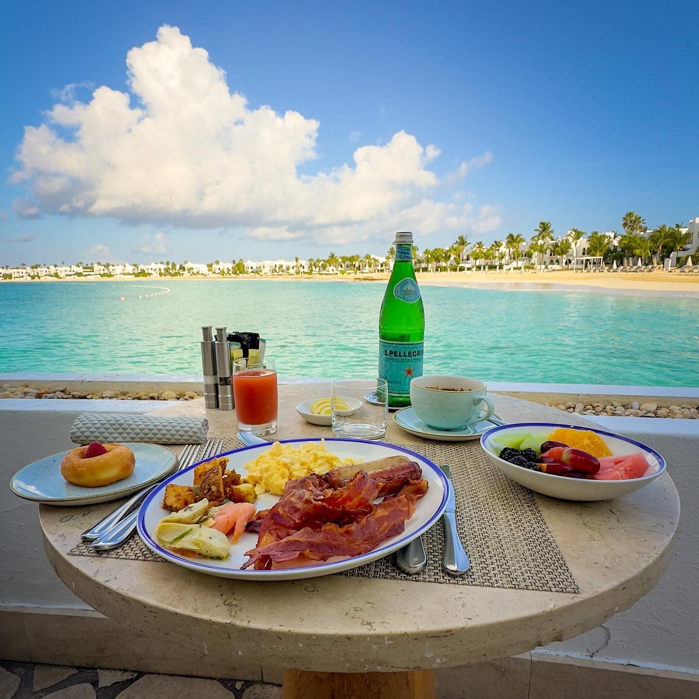 Too much bacon on vacation or nah?
#belmondcapjuluca #anguilla #anguillavacation