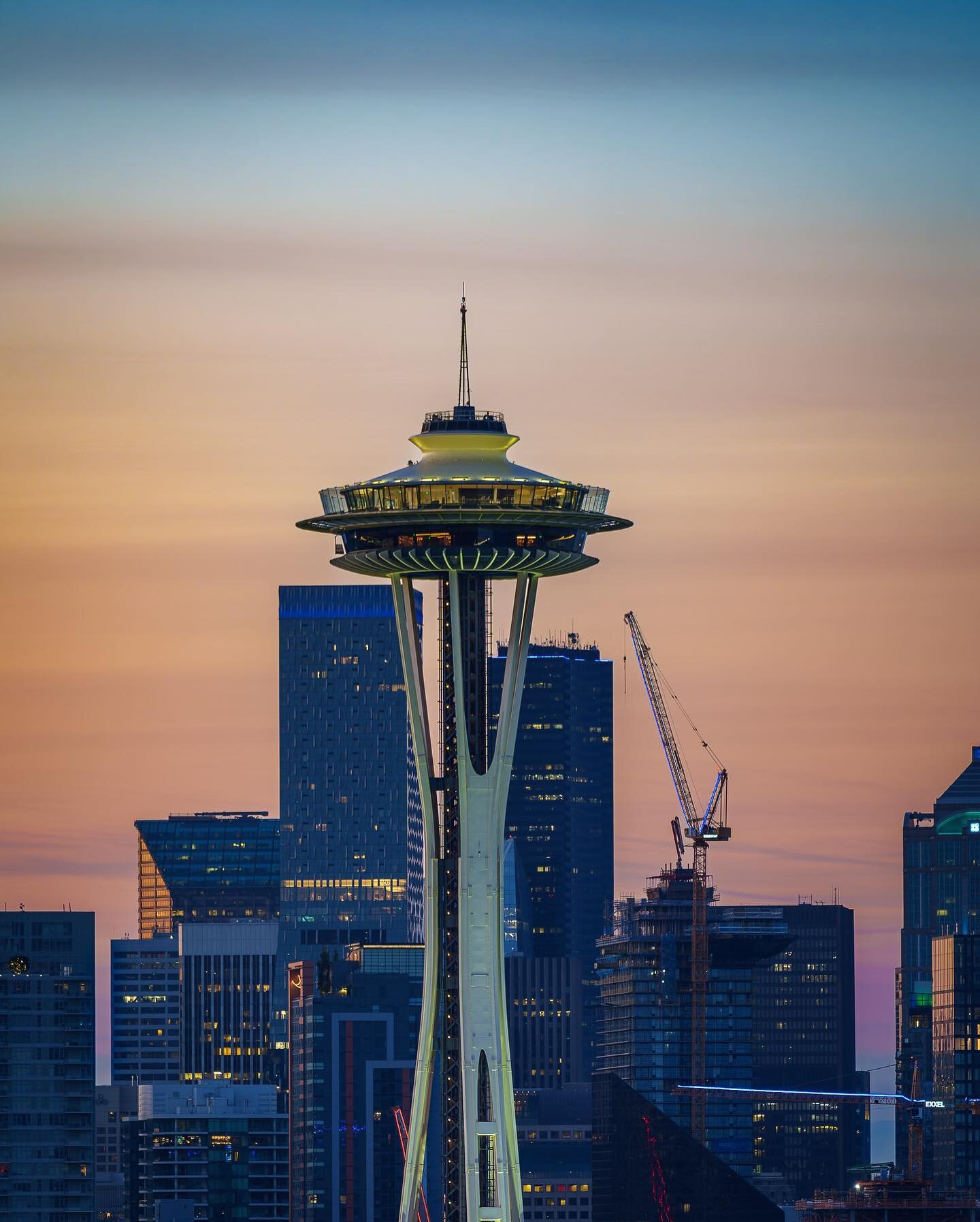 Good morning Seattle #spaceneedleseattle #seattlewashington