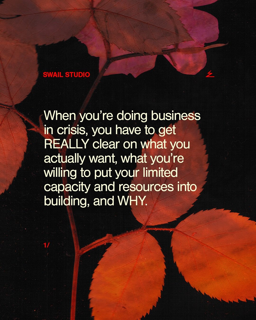 Making shit work because it has to REQUIRES a clear vision and a clear way to share it. 

The castle-in-the-sky big picture of &ldquo;your brand&rdquo; is actually what allows you to ground all the gritty details in your values and mission. 

When yo