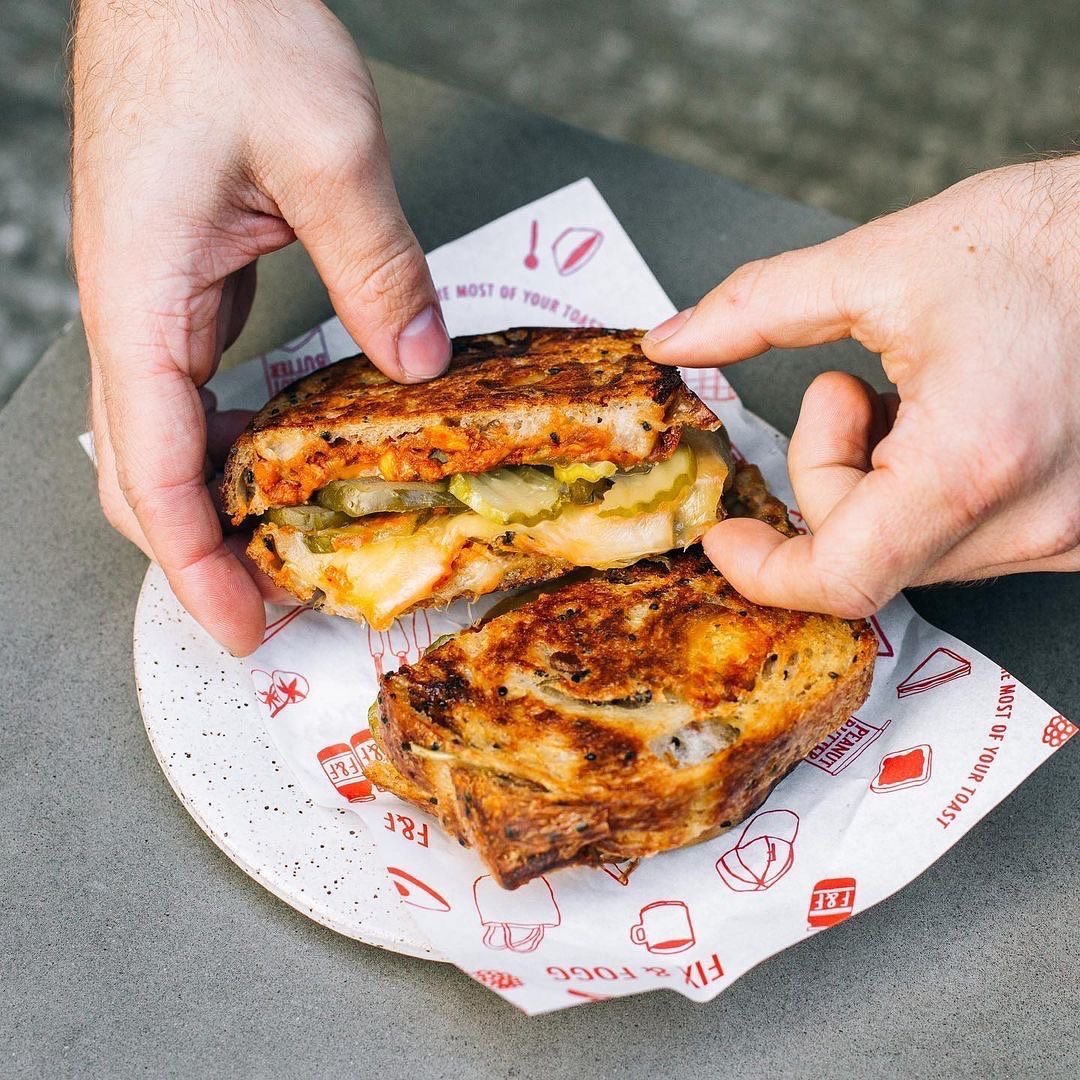 Looking for a delicious #vegetarian or #vegan toastie this weekend? Look no further!