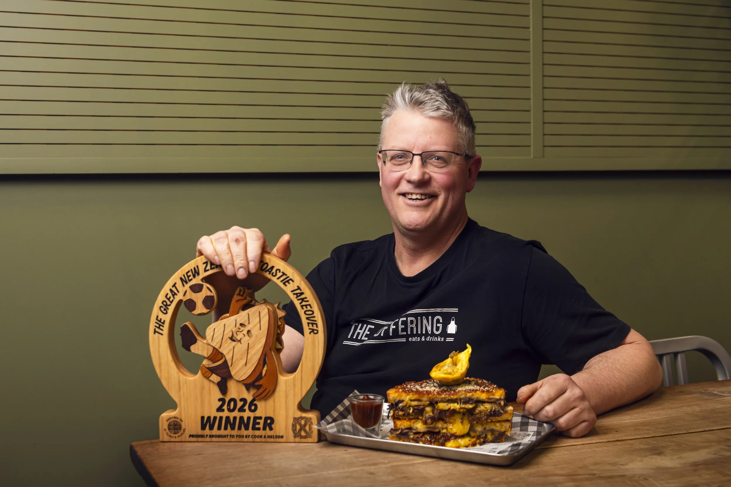 Holy Smoke, The Offering is the supreme winner of The Great New Zealand Toastie Takeover 2026.