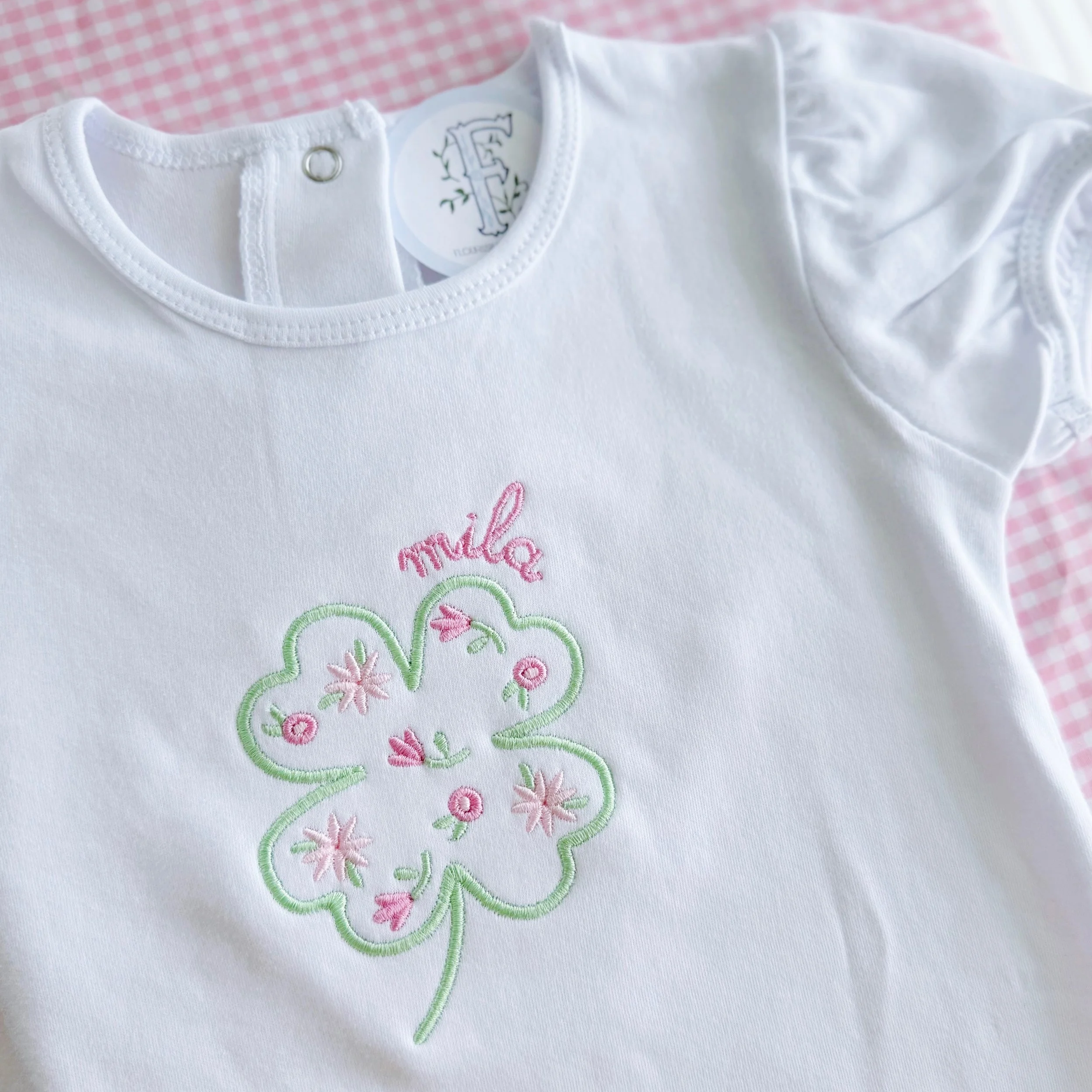 Floral Shamrock Shirt