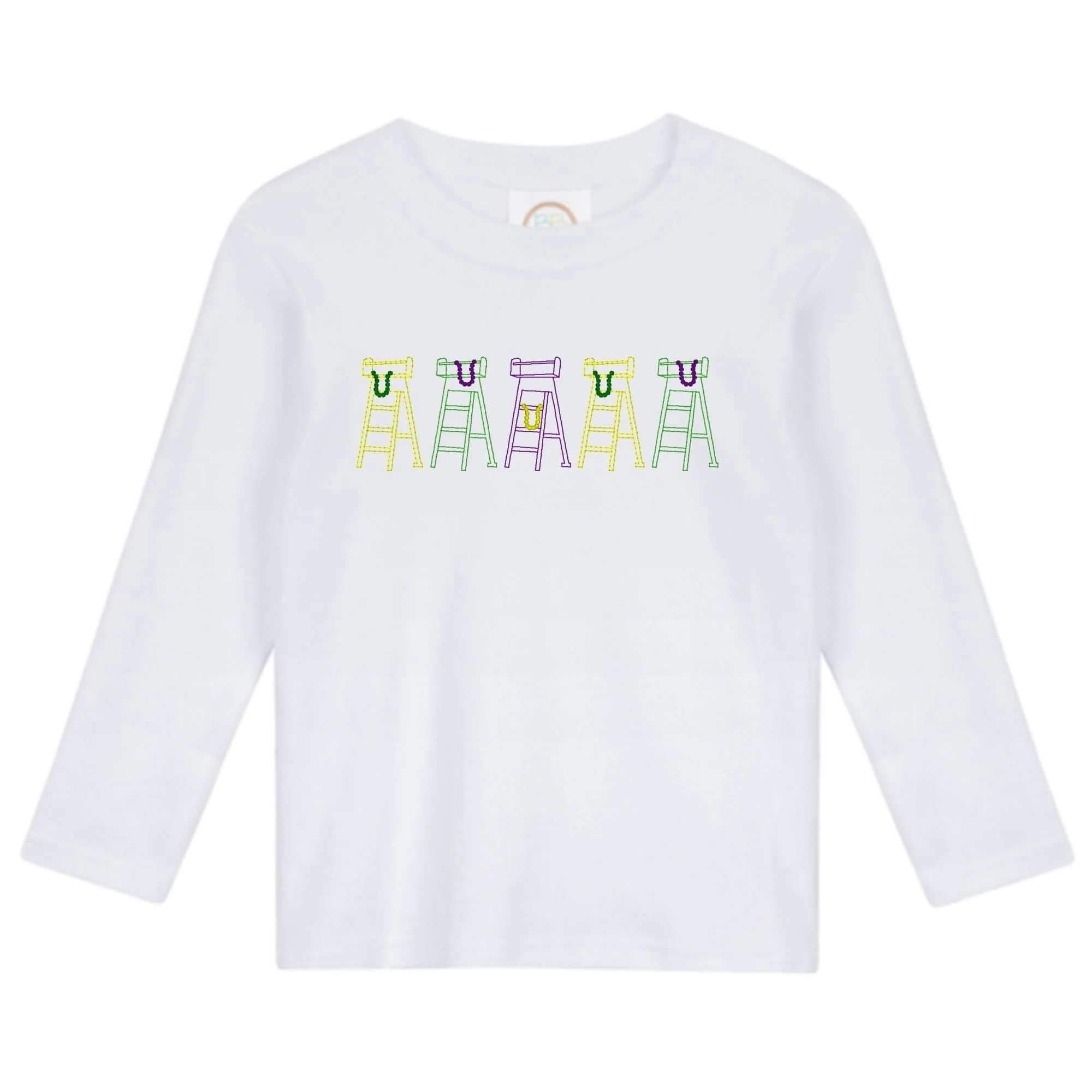 PRE-ORDER Mardi Gras Ladder Shirt