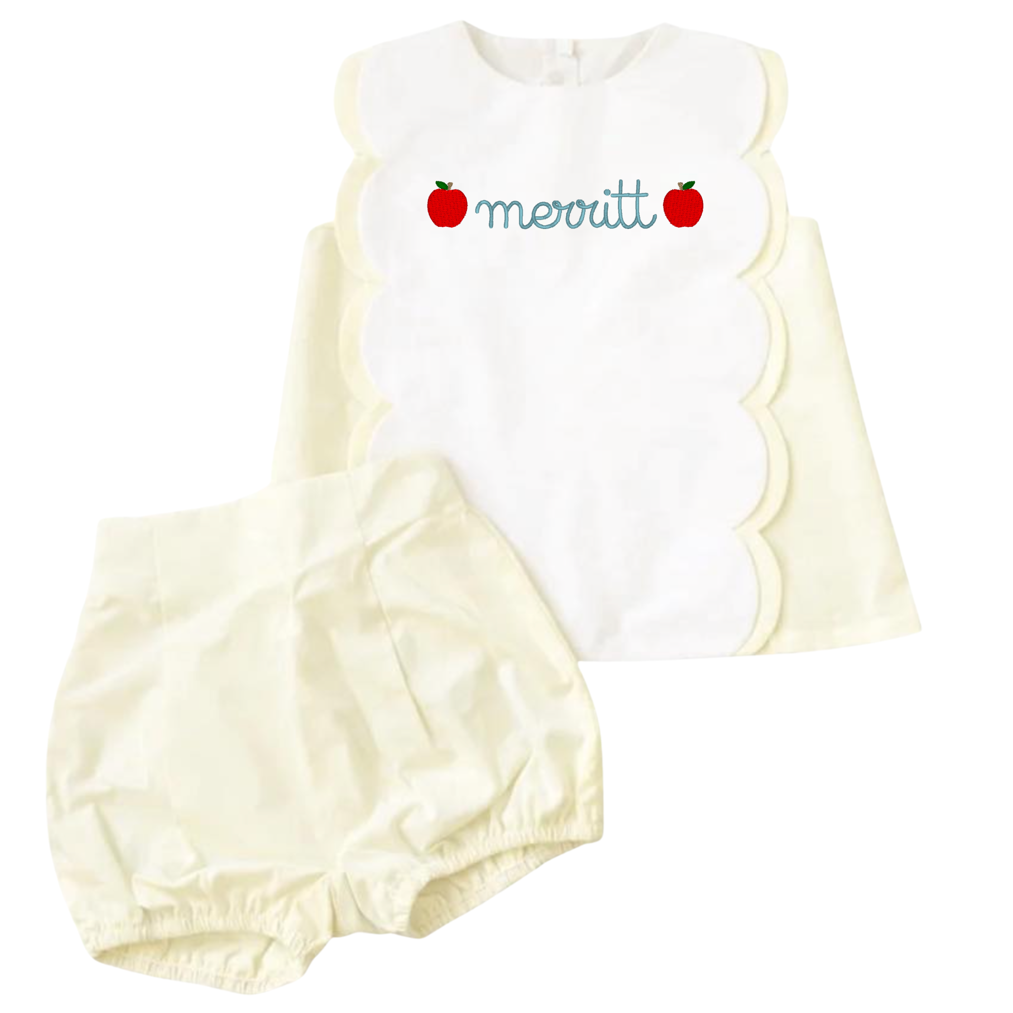 Girls Back to School Diaper Set