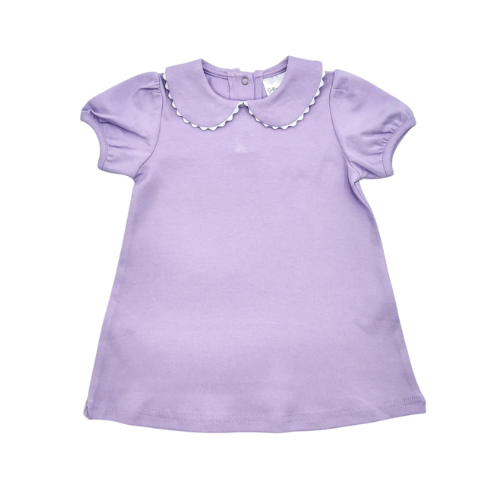PRE-ORDER Gameday Scallop Collar Dress