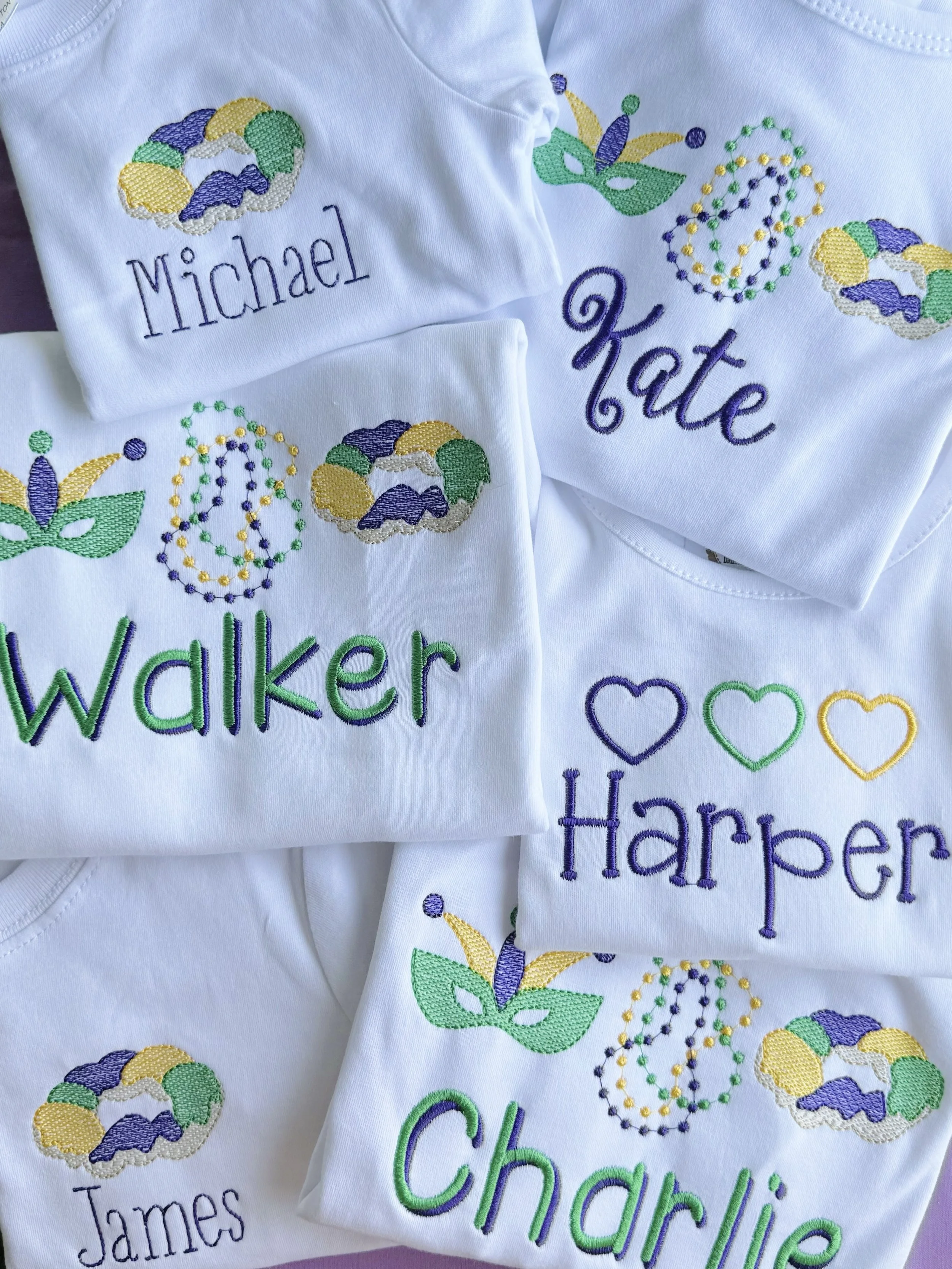 PRE-ORDER Girl Mardi Gras Shirt