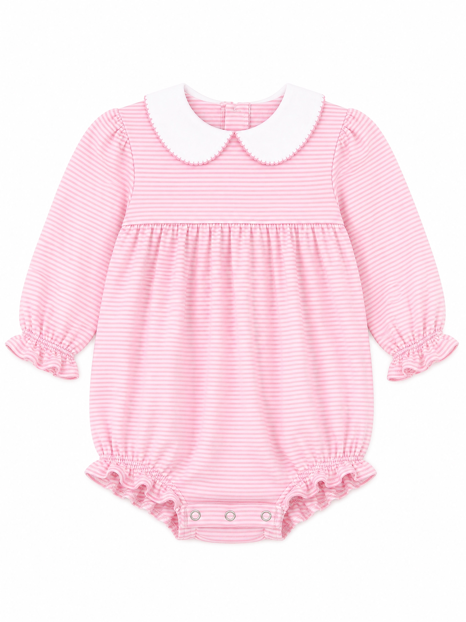 PRE-ORDER Everyday Longsleeve Light Pink Collared Bubble
