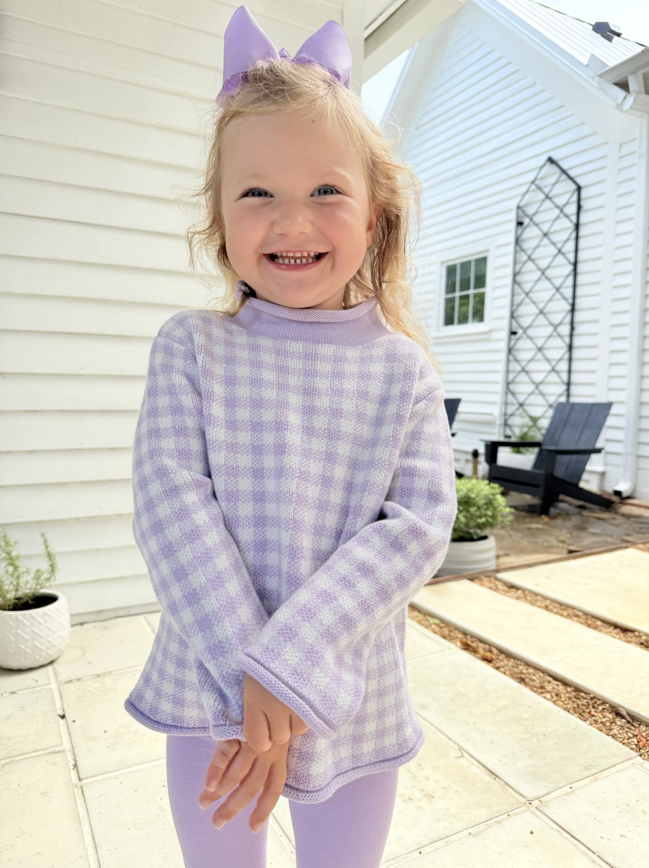 PRE-ORDER Gingham Sweater