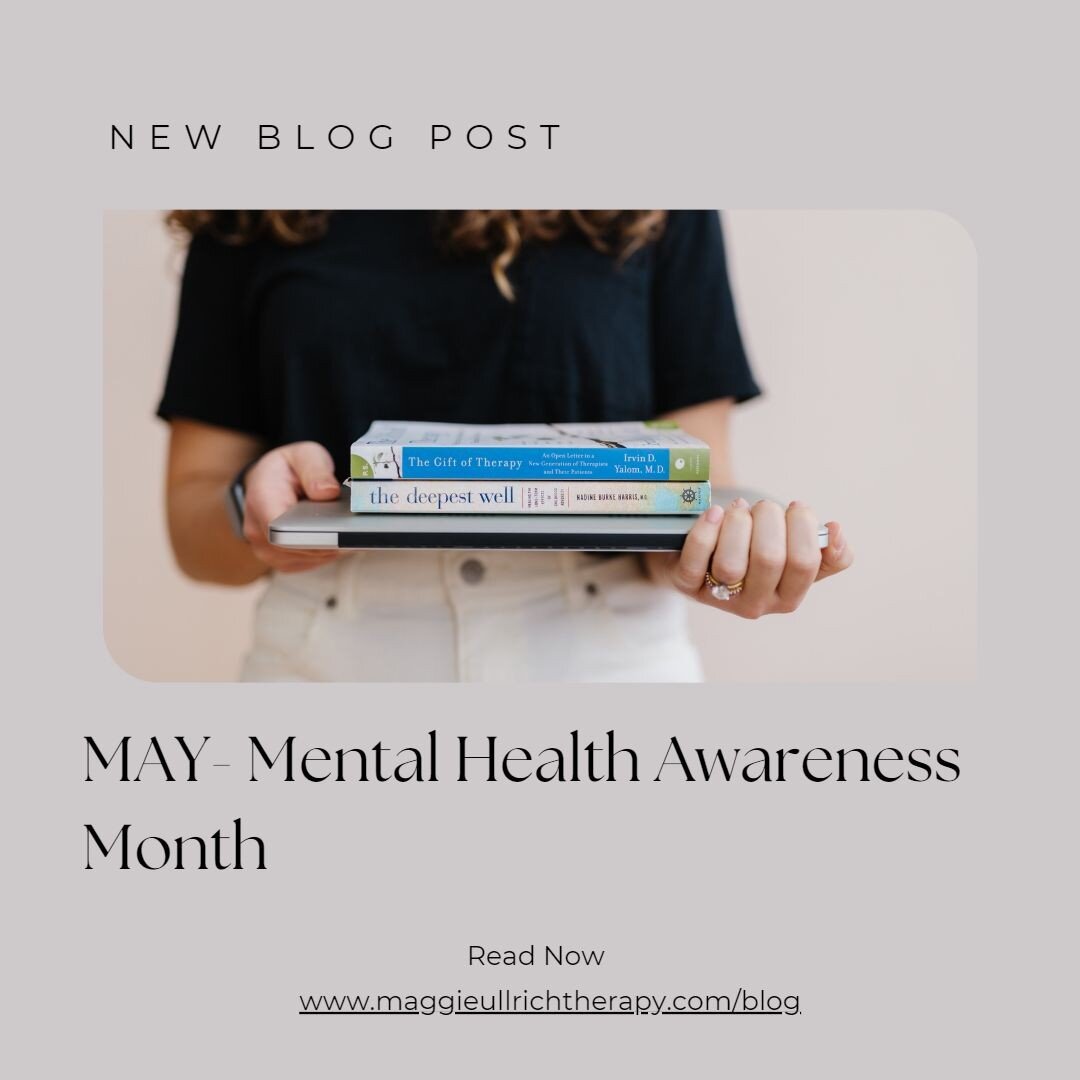 Happy May 1st! May is Mental Health Awareness Month- here are my thoughts on that 🙂

&quot;Removing stigma means recognizing we are all more alike than different, refraining from making stigmatizing comments, having an ongoing conversation with your